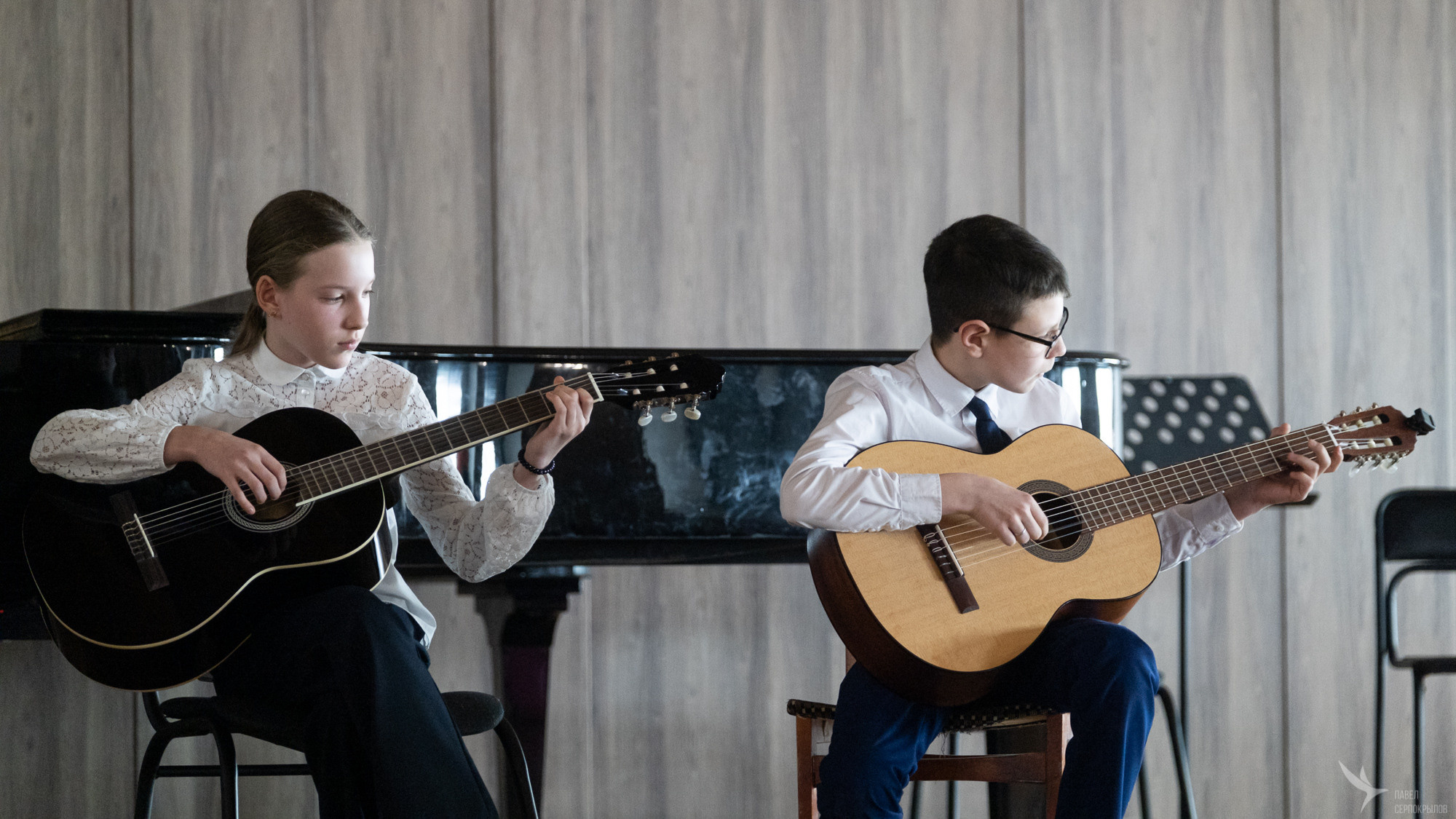 Концерт в детской музыкальной школе № 2. Репортажный фотограф в Казани Павел Серпокрылов