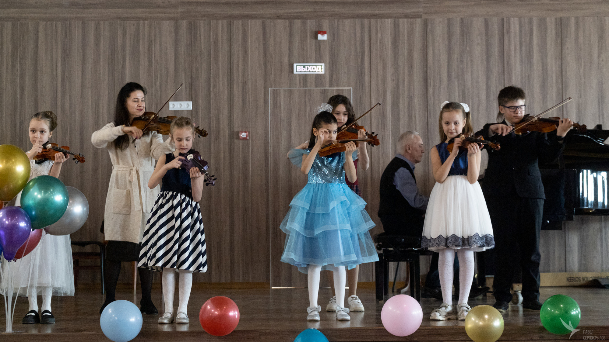 Концерт в детской музыкальной школе № 2. Репортажный фотограф в Казани Павел Серпокрылов