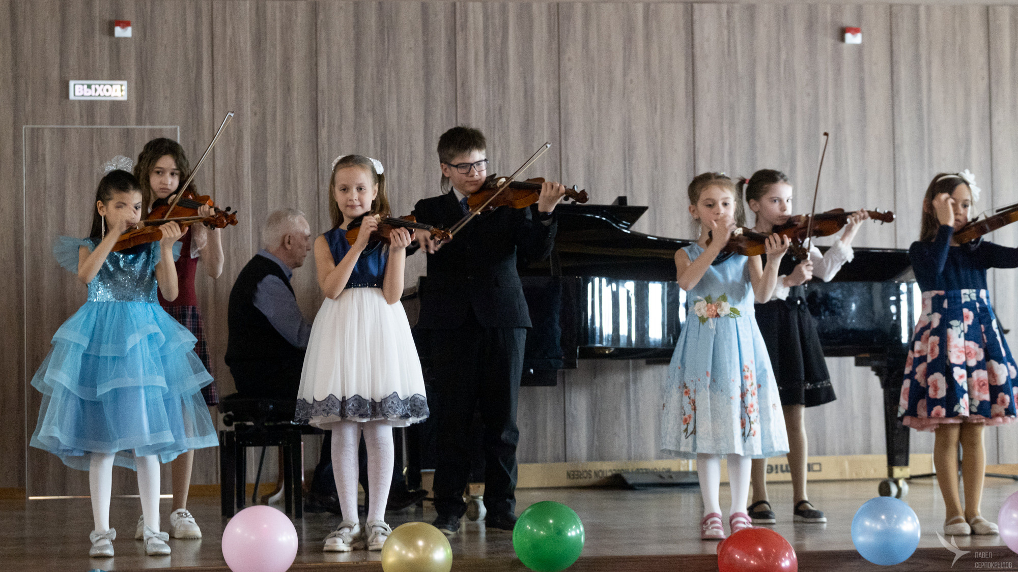 Концерт в детской музыкальной школе № 2. Репортажный фотограф в Казани Павел Серпокрылов