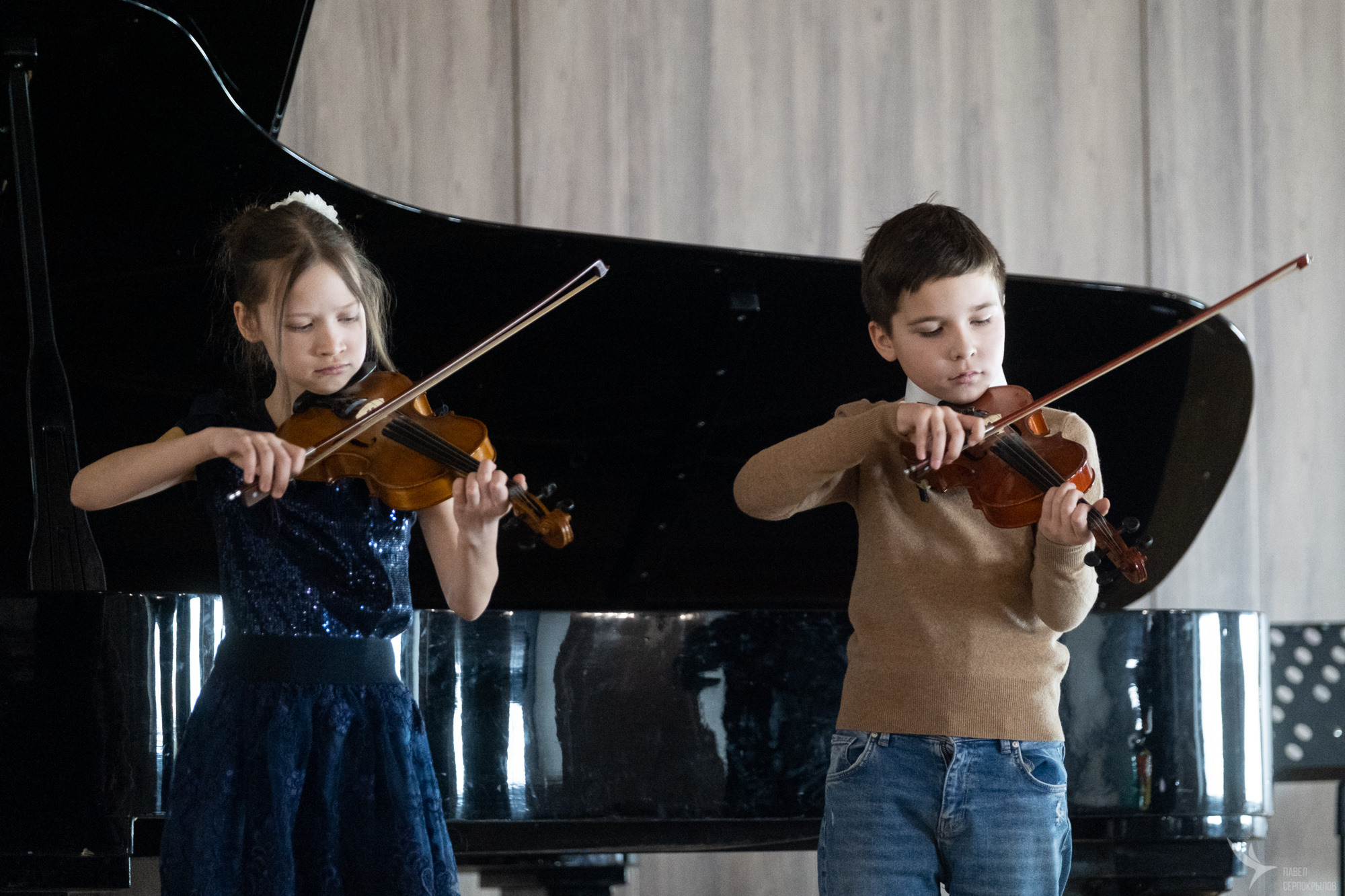Концерт в детской музыкальной школе № 2. Репортажный фотограф в Казани Павел Серпокрылов