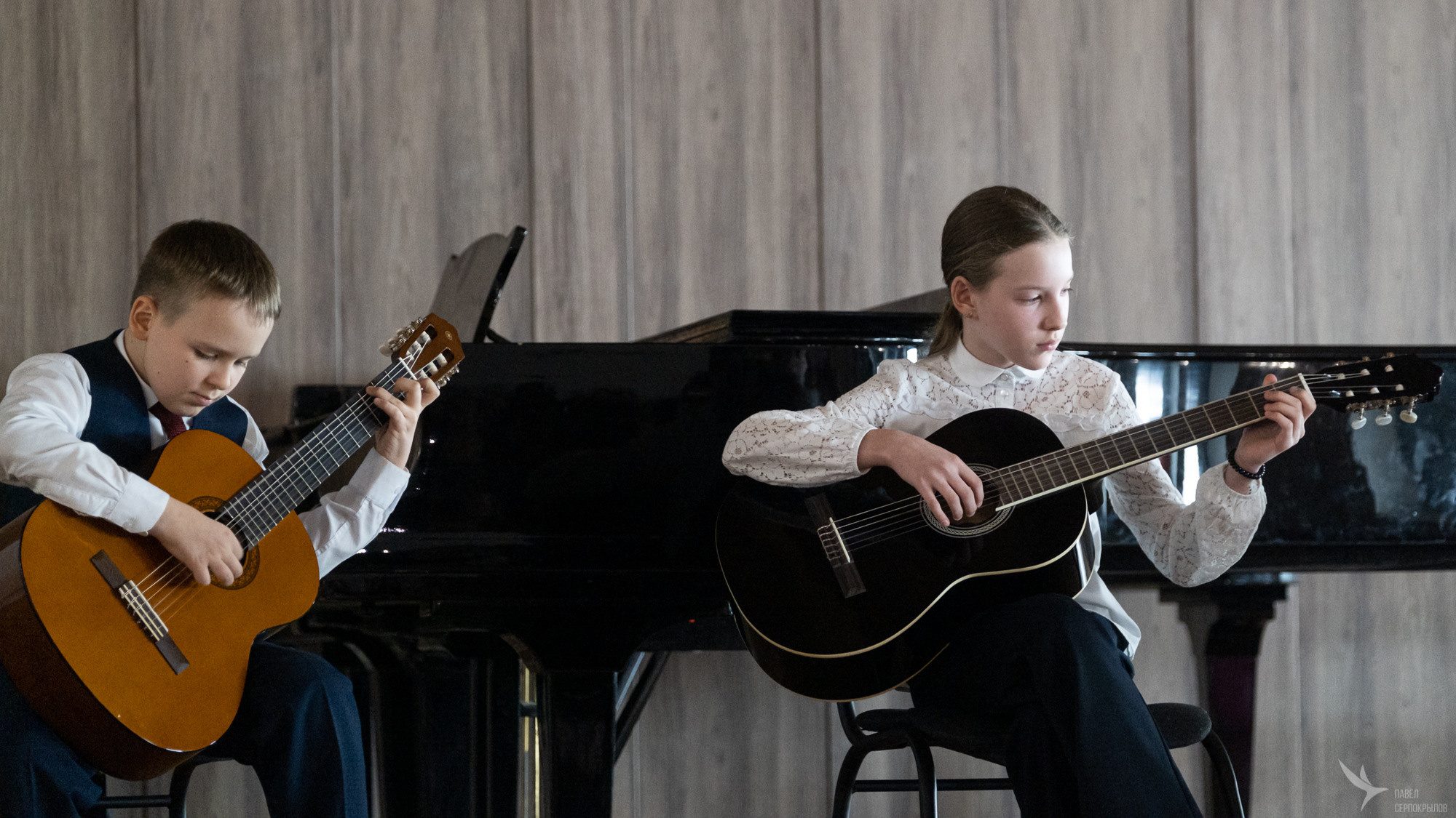Концерт в детской музыкальной школе № 2. Репортажный фотограф в Казани Павел Серпокрылов