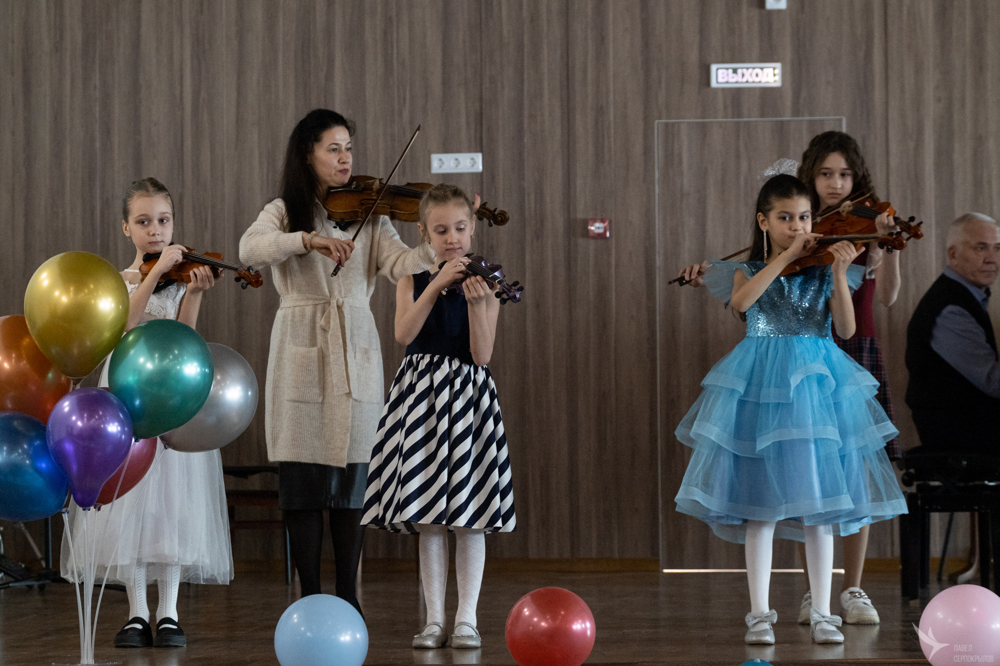 Концерт в детской музыкальной школе № 2. Репортажный фотограф в Казани Павел Серпокрылов