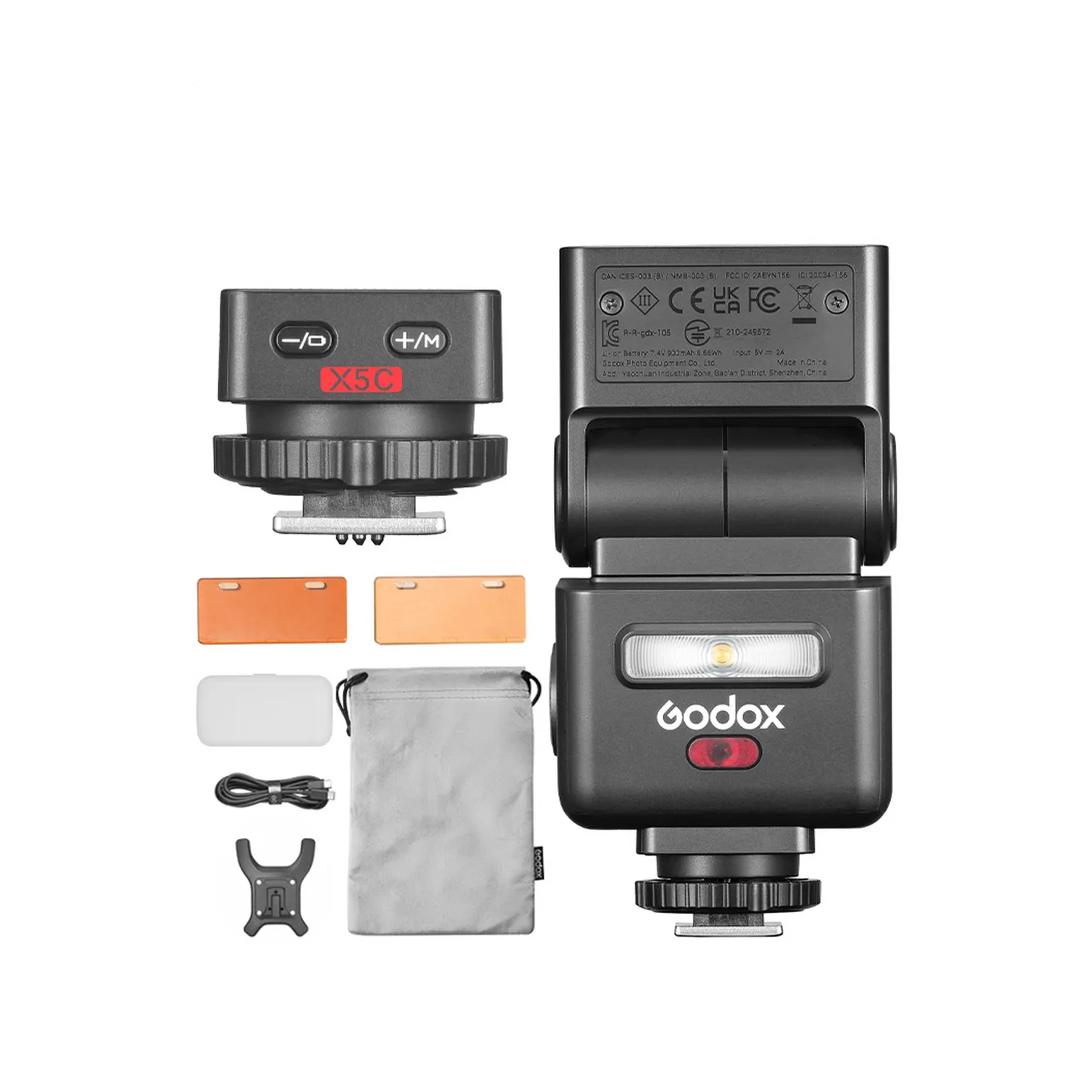 Вспышка Godox iT32 + X5-C TTL HSS магнитная для Canon
