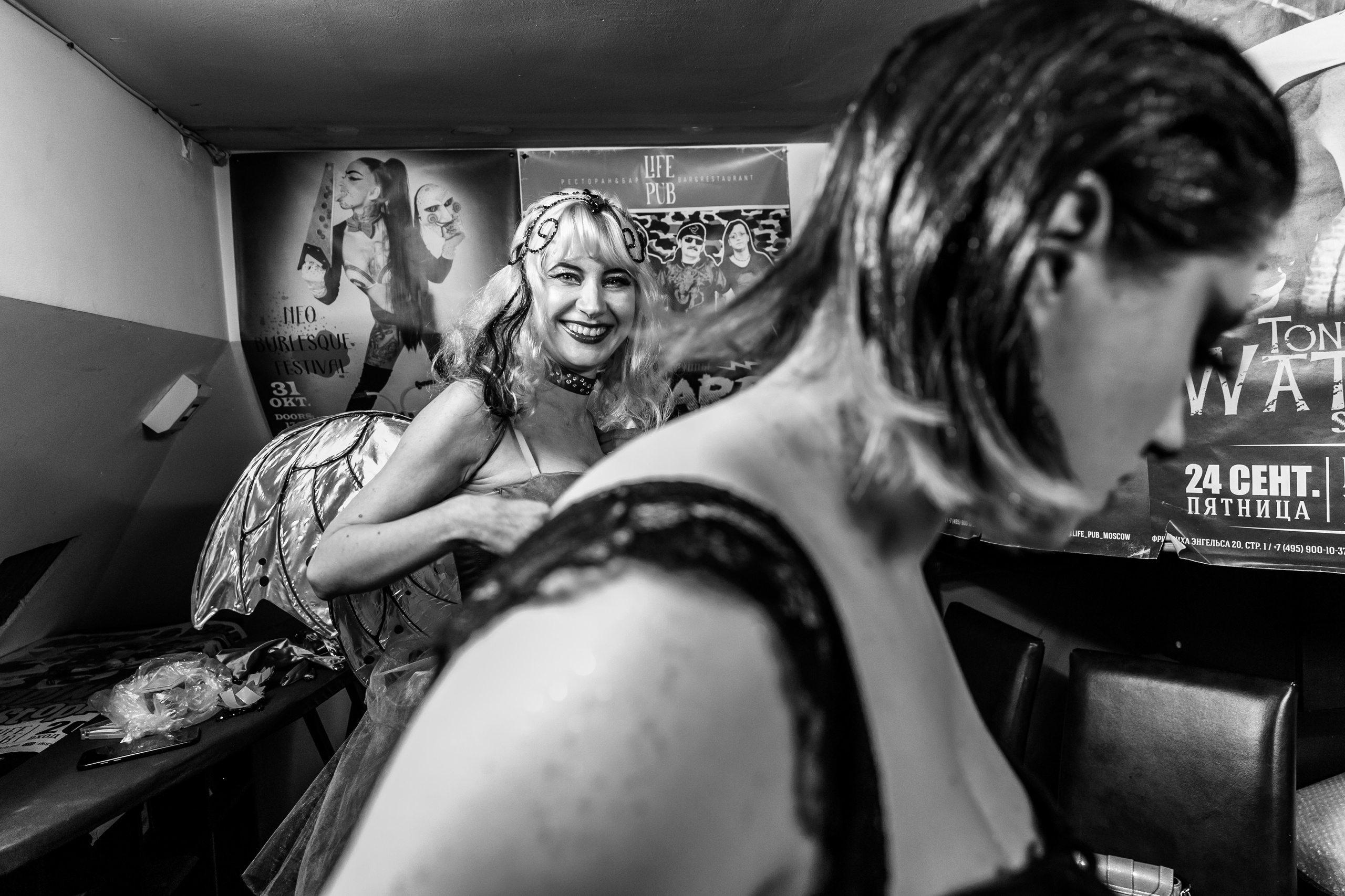 Бурлеск-концерт Absent Sunday. Свадебный фотограф в Москве Элина Ларченкова. Фото, которые цепляют