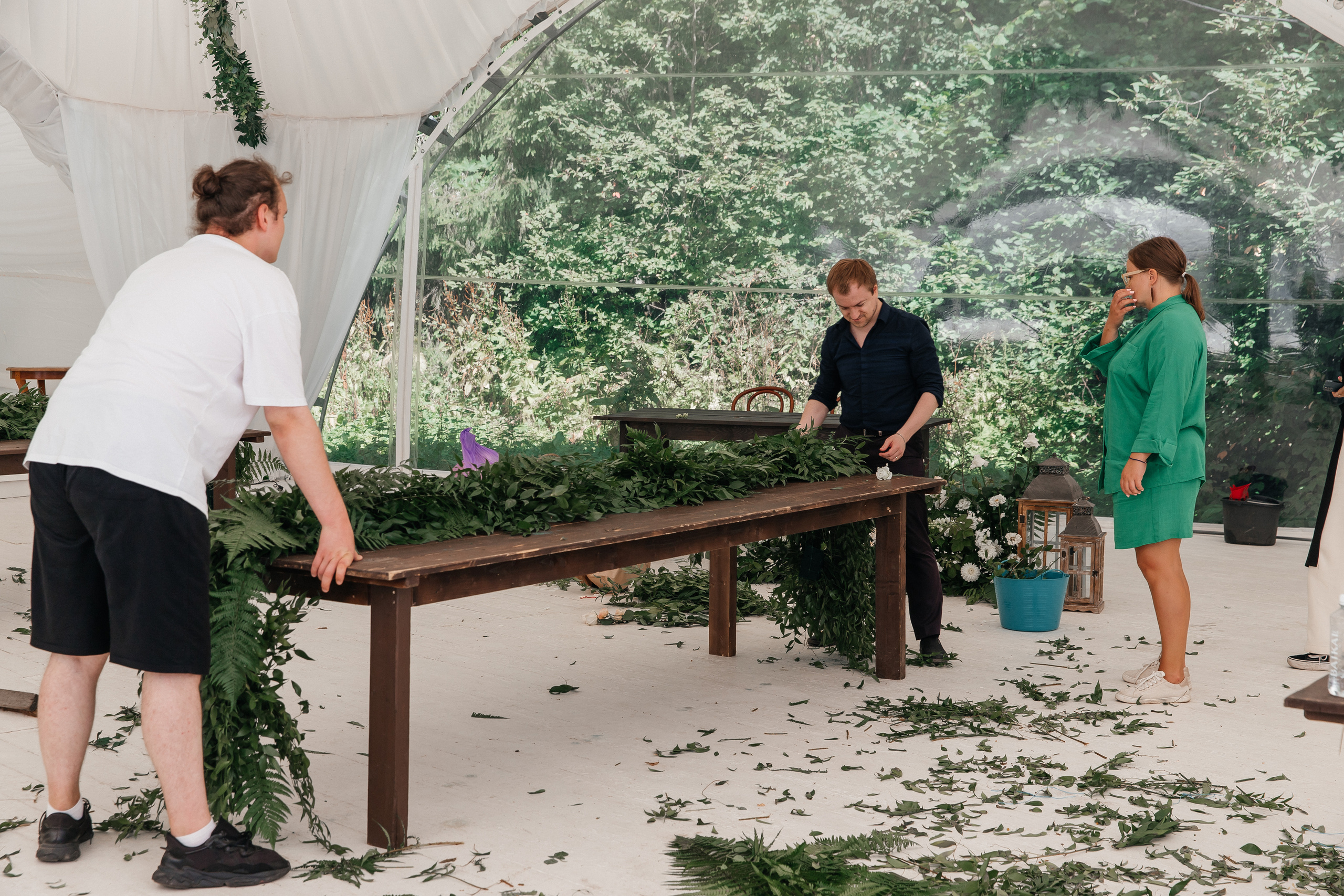 Свадьба в шатре «Лесная дача». Свадебный фотограф в Москве Элина Ларченкова. Фото, которые цепляют