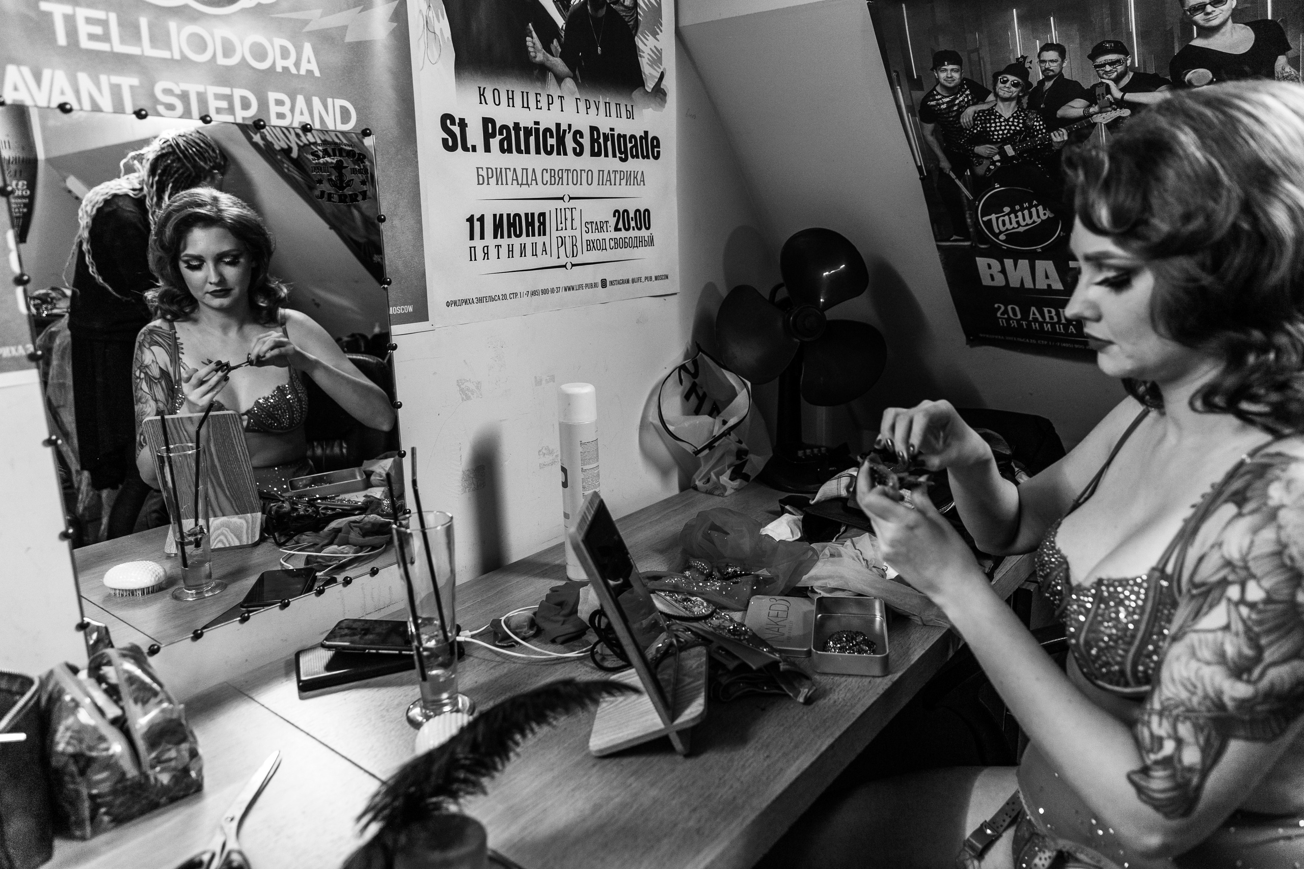 Бурлеск-концерт Absent Sunday. Свадебный фотограф в Москве Элина Ларченкова. Фото, которые цепляют