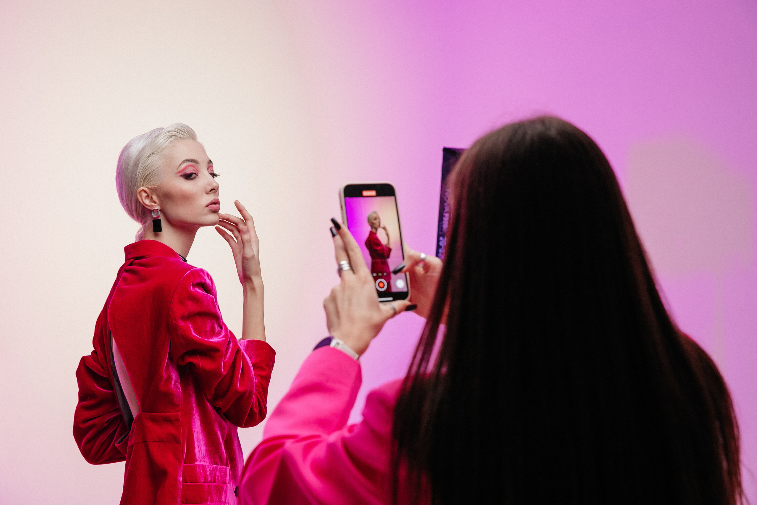 Женский портрет в студии. Свадебный фотограф в Москве Элина Ларченкова. Фото, которые цепляют