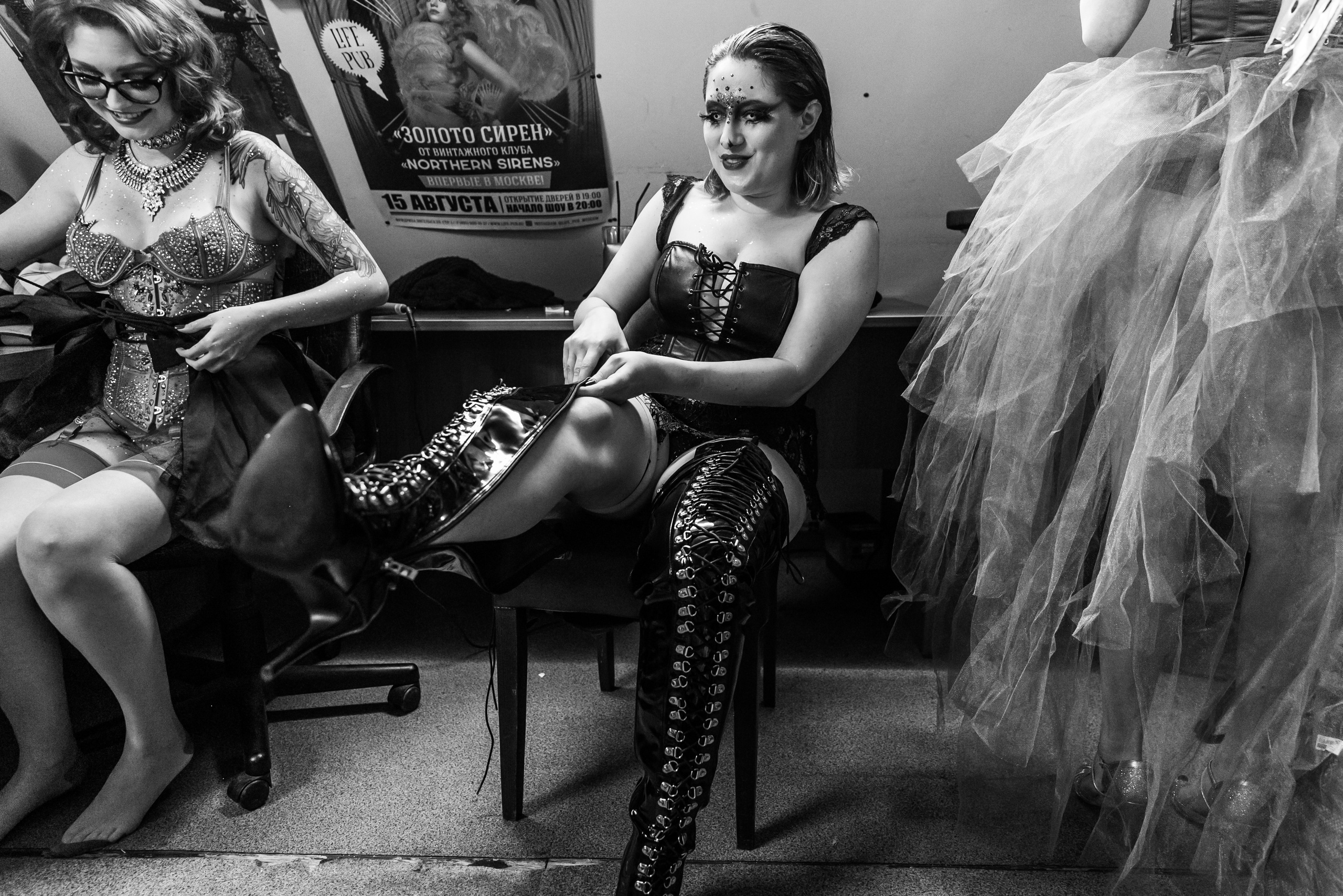 Бурлеск-концерт Absent Sunday. Свадебный фотограф в Москве Элина Ларченкова. Фото, которые цепляют