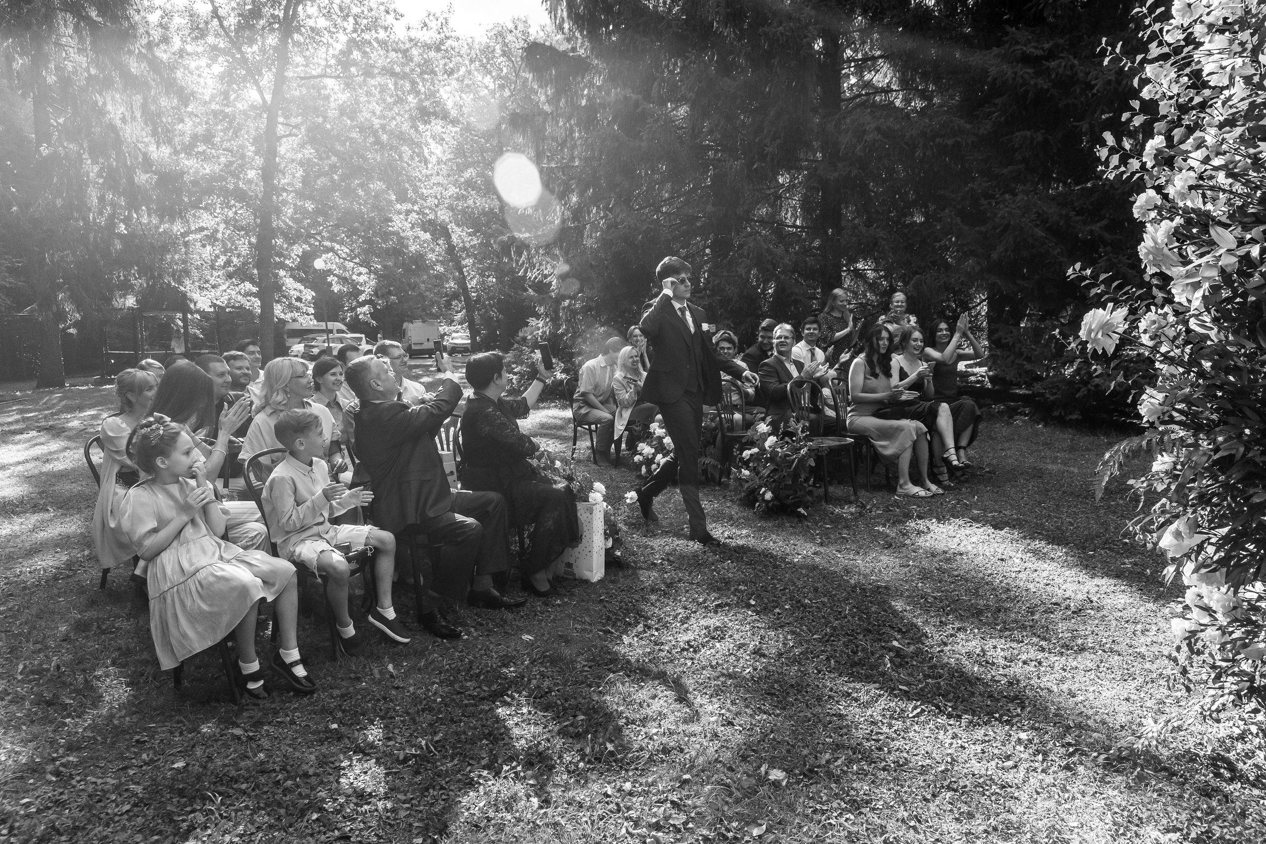 Свадьба в шатре «Лесная дача». Свадебный фотограф в Москве Элина Ларченкова. Фото, которые цепляют