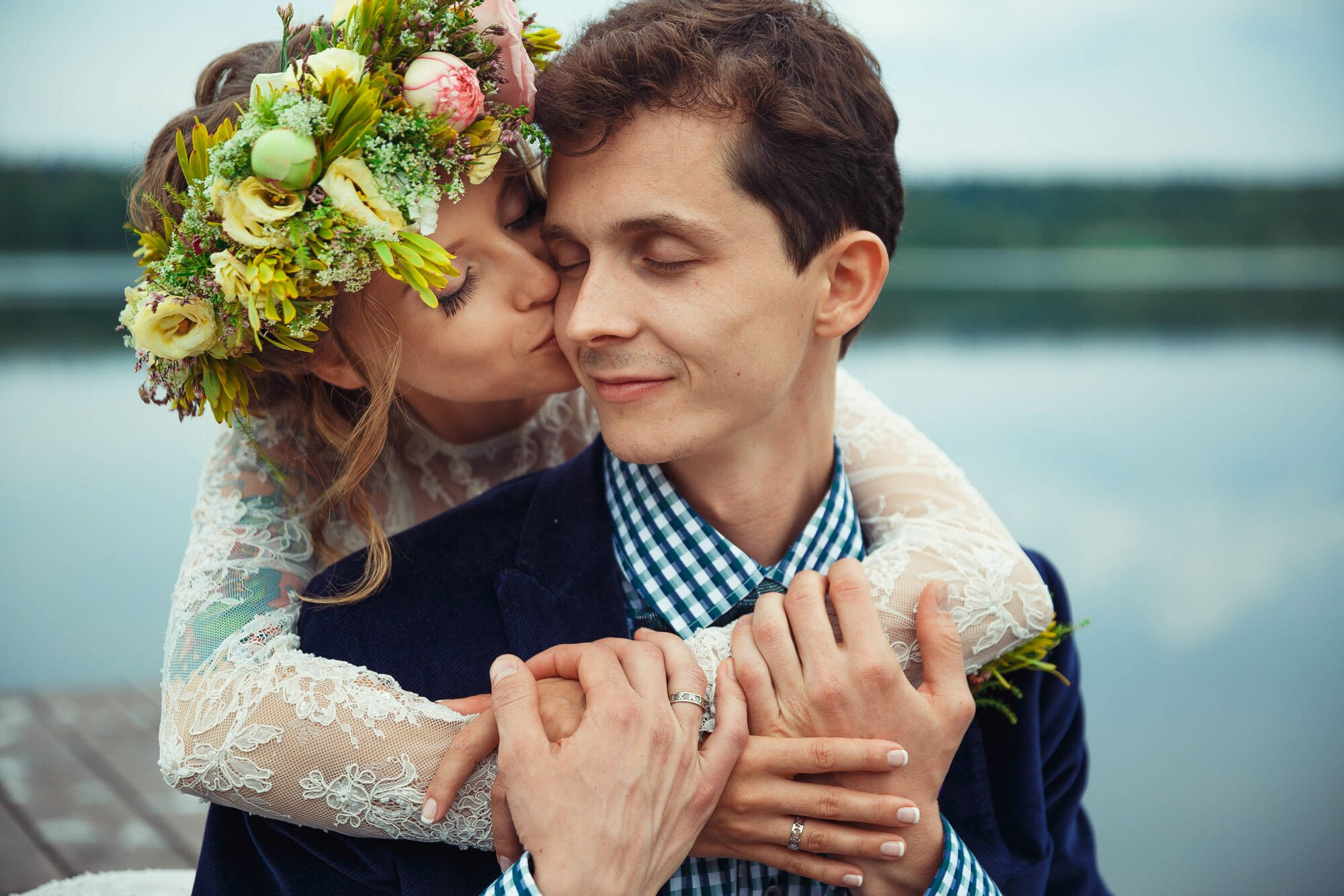Свадьба с выездной регистрацией в лесу за городом. Свадебный фотограф в Санкт-Петербурге и Москве Андрей Нестеров