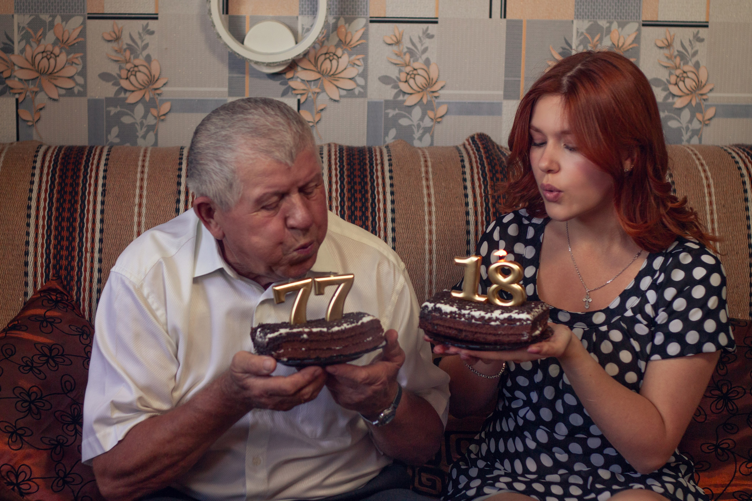 Дедушка и внучка. Свадебный и семейный фотограф Бологое Тверь — Ninel