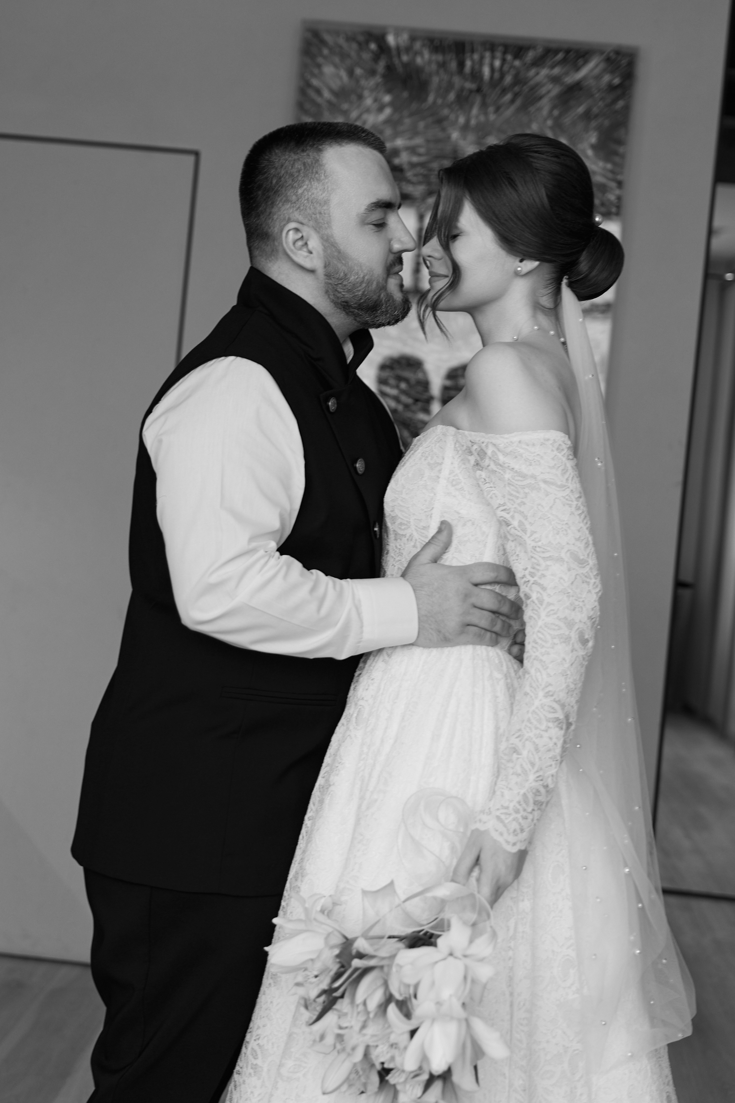 Классические сборы в отеле. Роспись в 4 ЗАГСе и съемка в оранжерее Цицина РАН. Любовь Юсупова. Фотограф