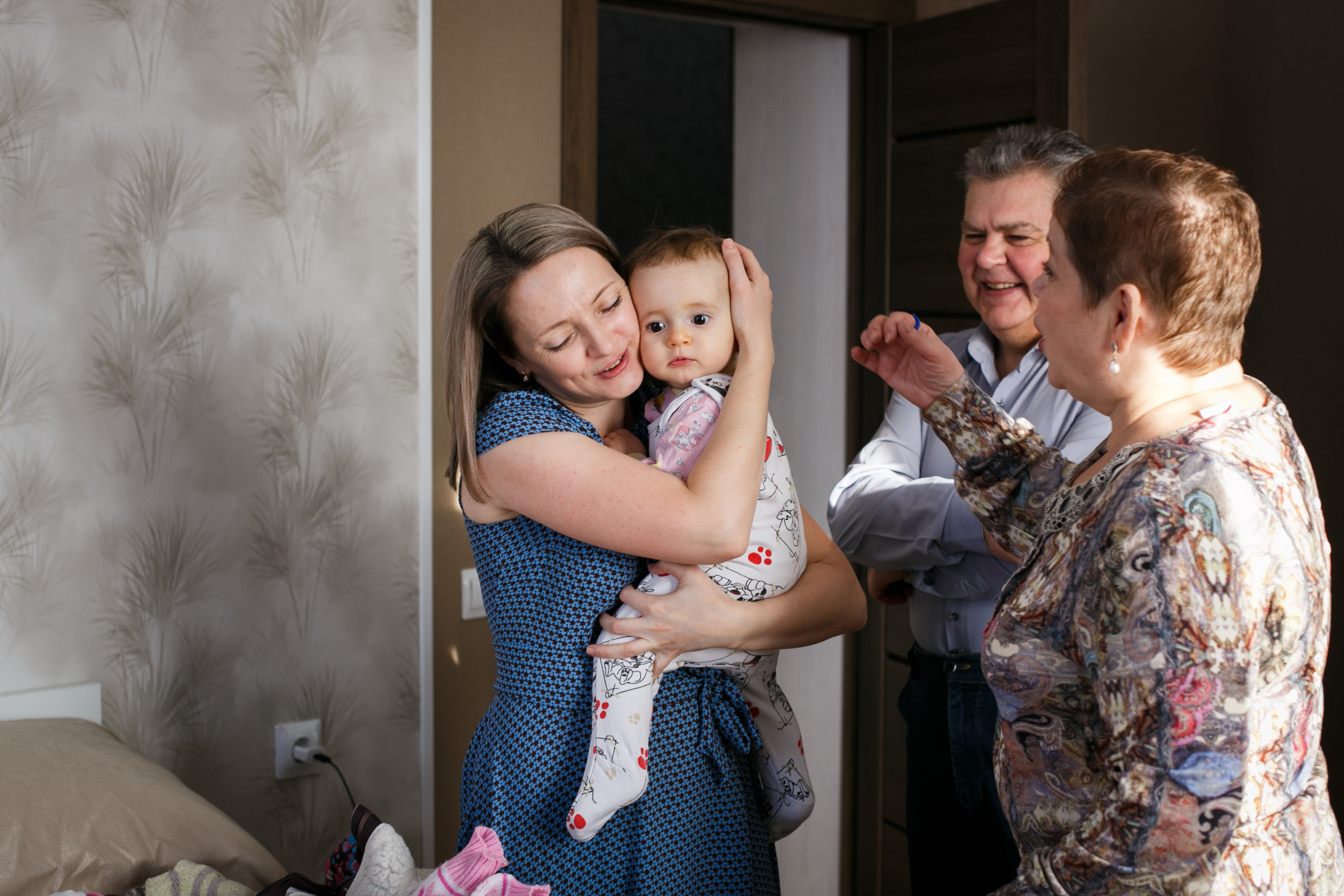 Семья ДОМА И НА ПРОГУЛКЕ. Фотограф Евгения Лондкевич