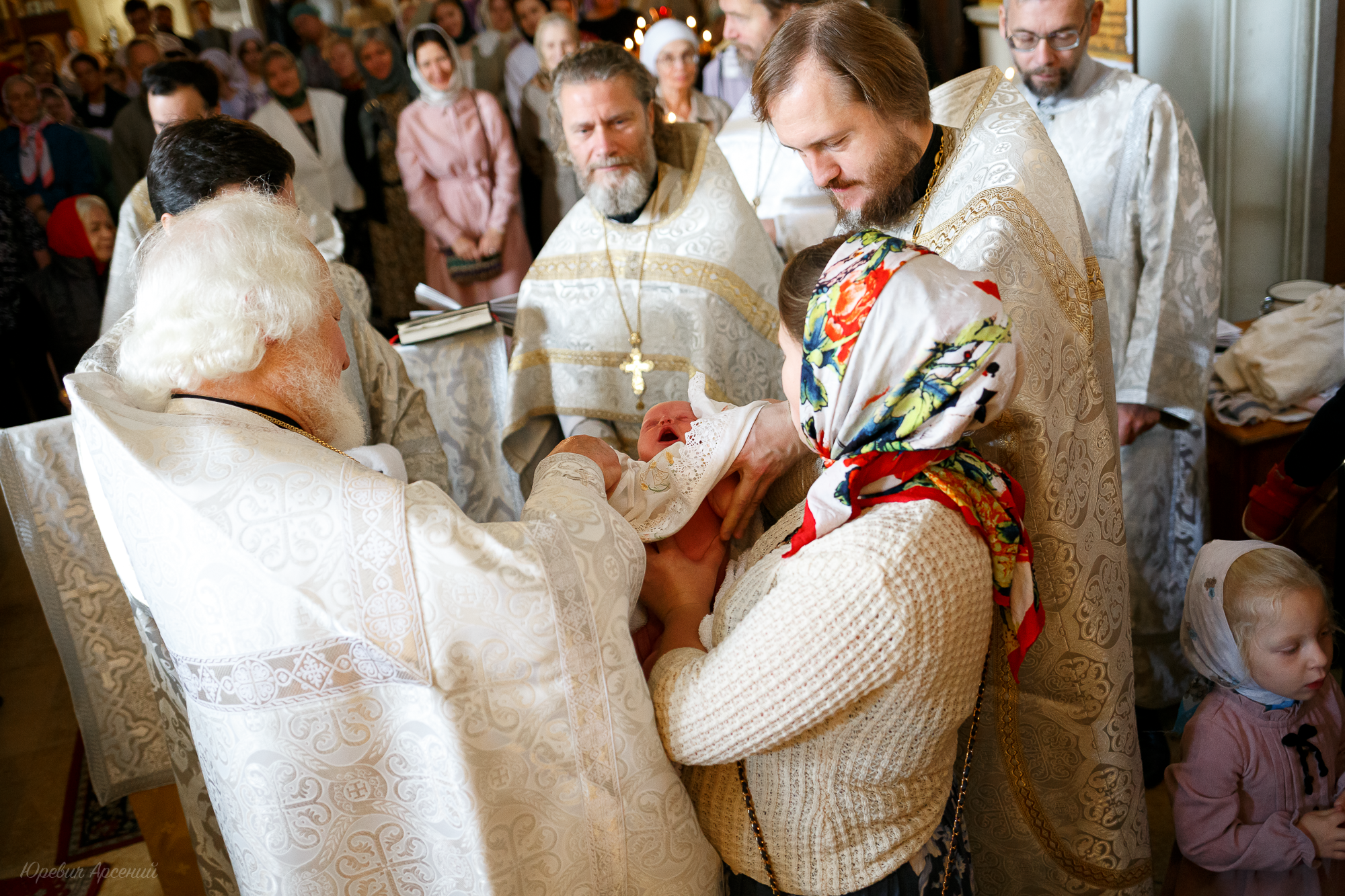 Крещение в храме Святителя Николая в Кузнецах