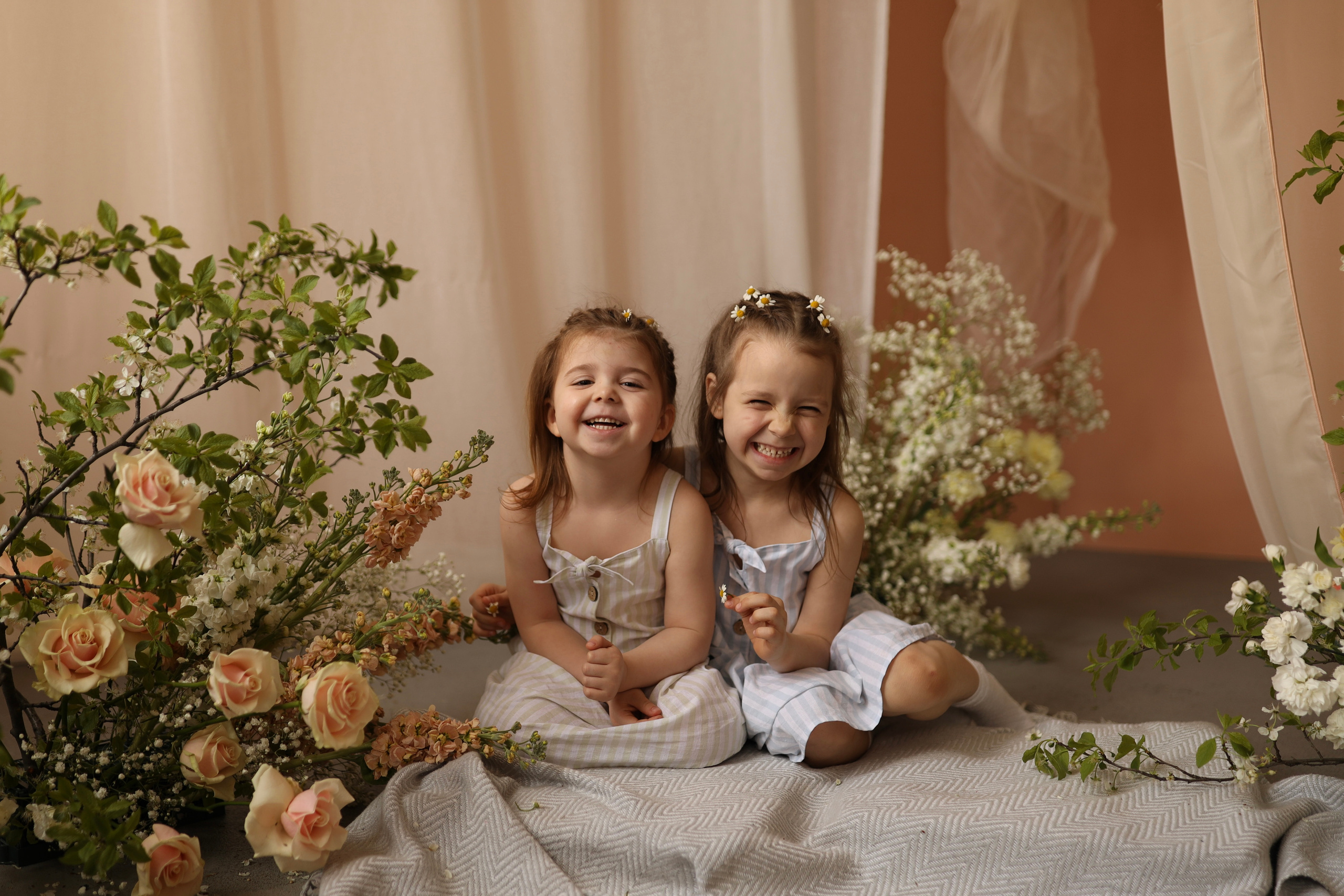 Сашенька и Дашенька. Детский и семейный фотограф Ирина Галкина, город Иваново