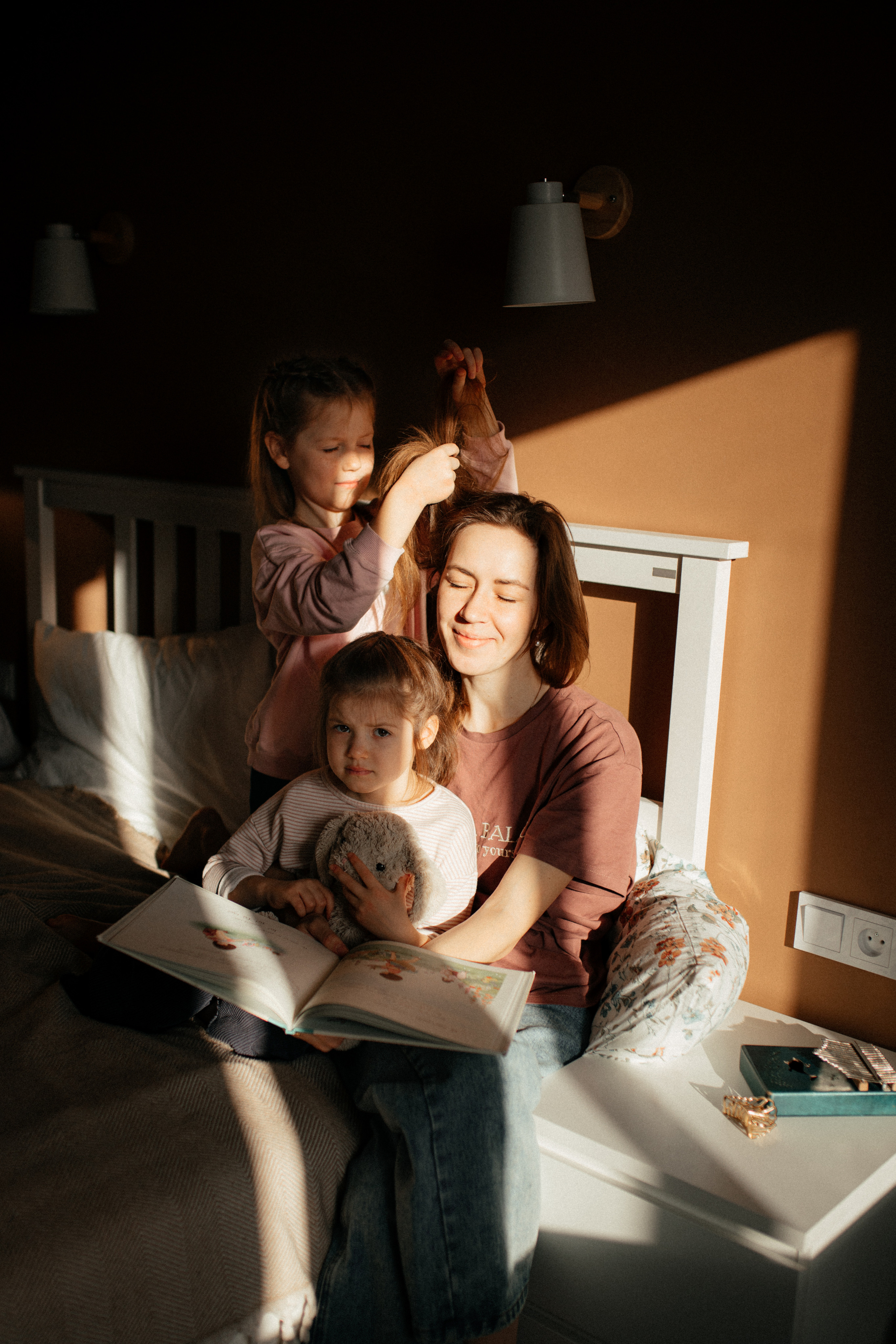 Тёплая домашняя история. Семейный и детский фотограф из Москвы, Щёлково Герасимова Вероника