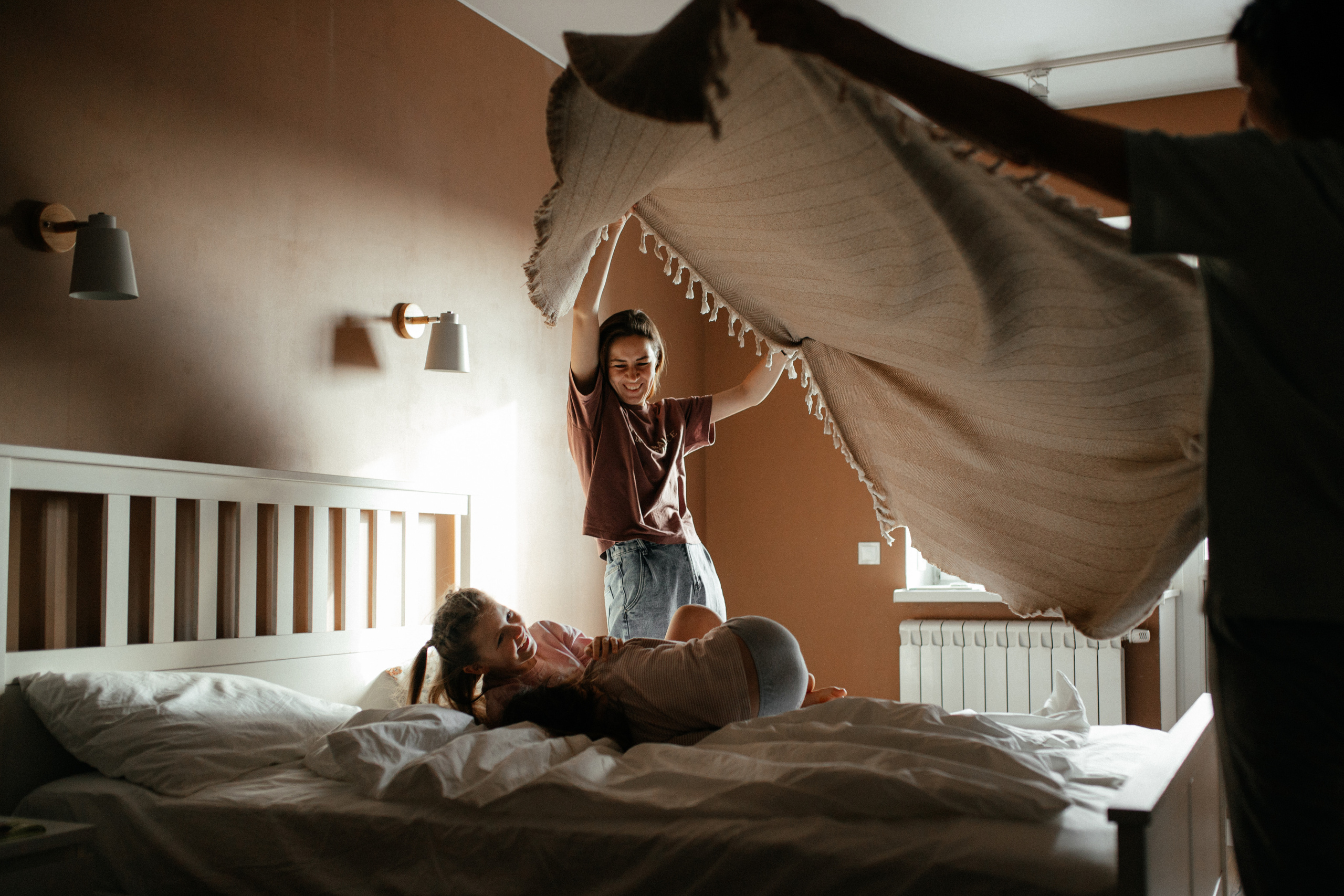 Тёплая домашняя история. Семейный и детский фотограф из Москвы, Щёлково Герасимова Вероника