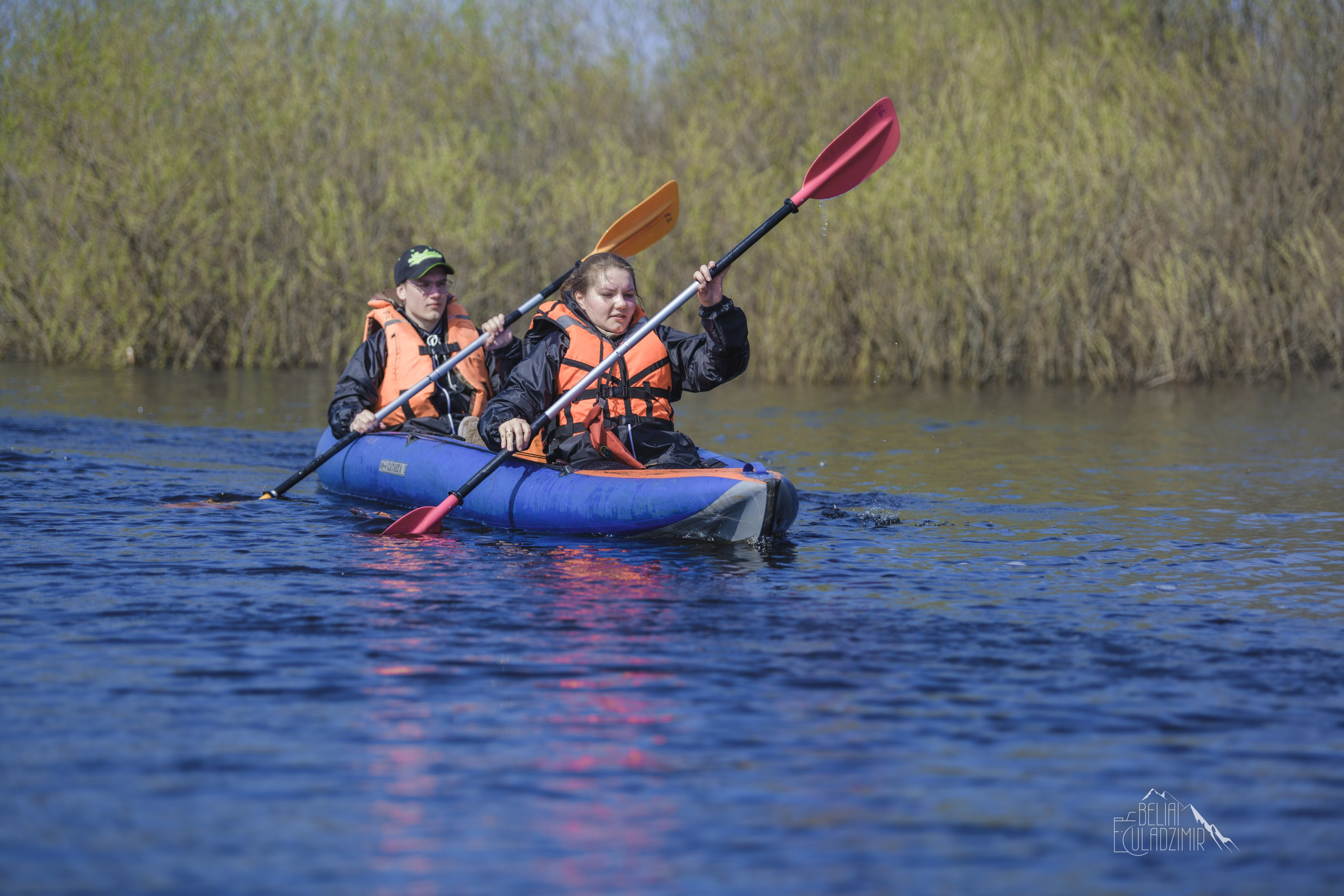 Сплав по реке Тремля 4 апреля 2026 года. Репортажный фотограф Владимир Беляй