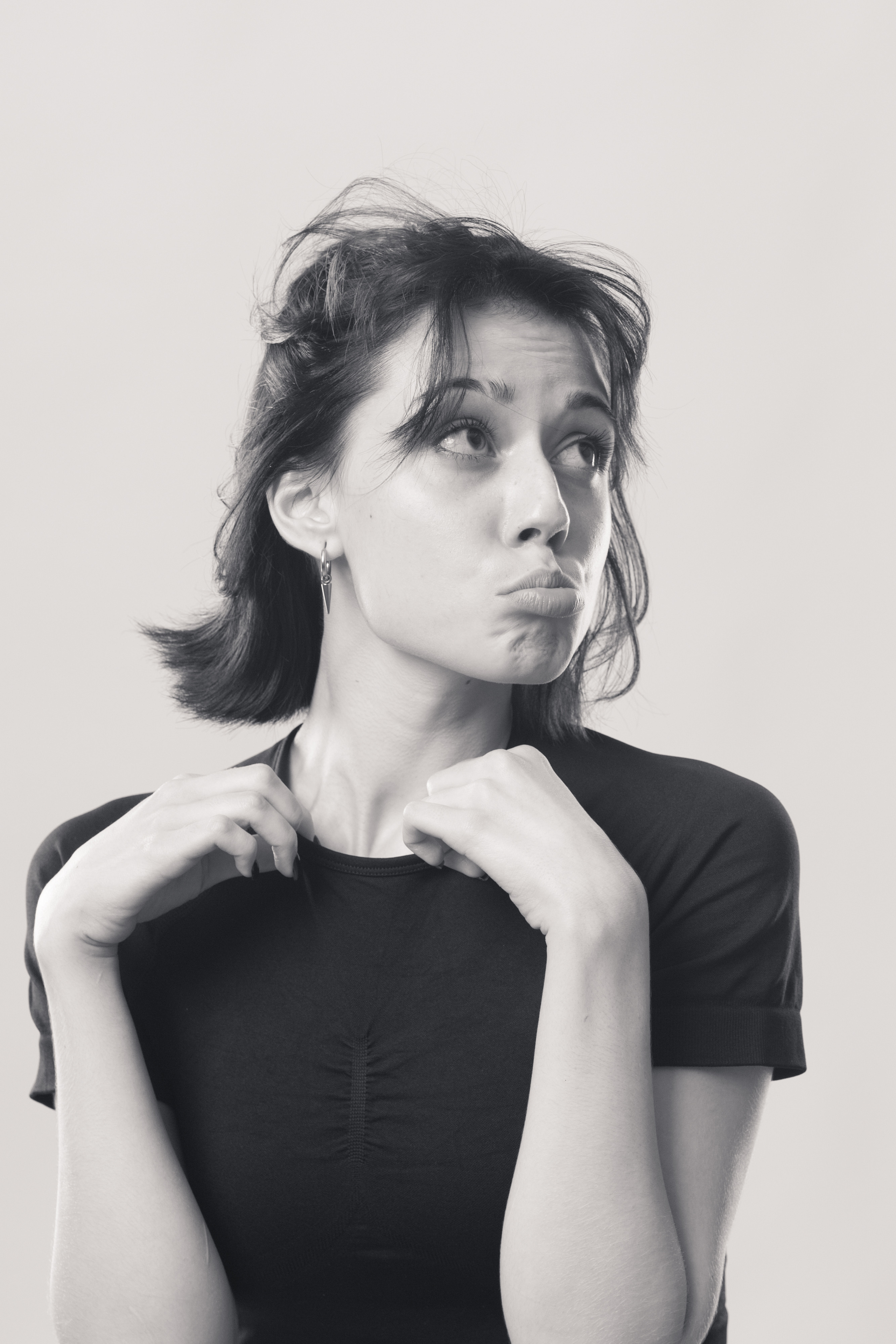 Эмоции Полины. Фотограф Кирилл Мешков Кемерово