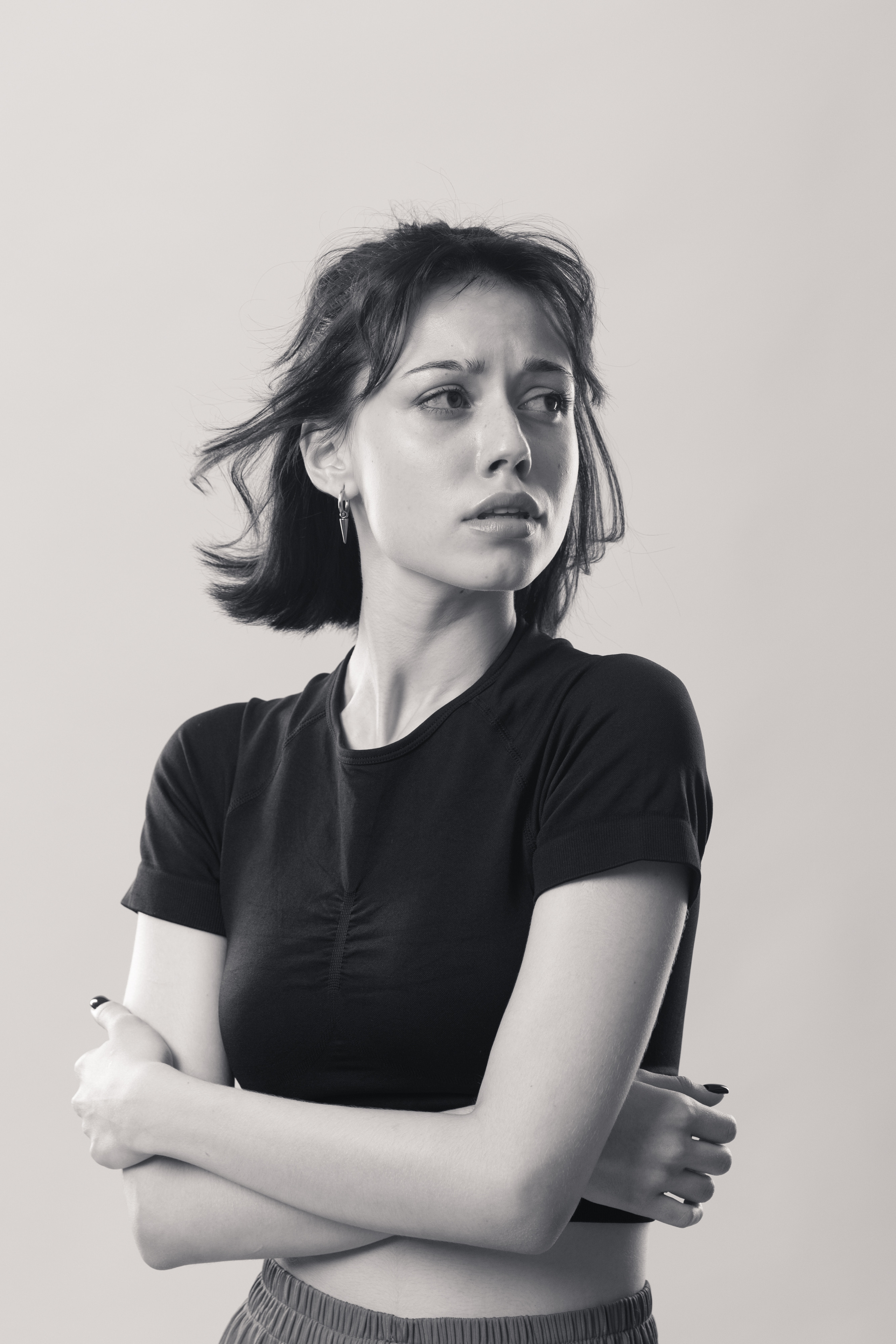 Эмоции Полины. Фотограф Кирилл Мешков Кемерово