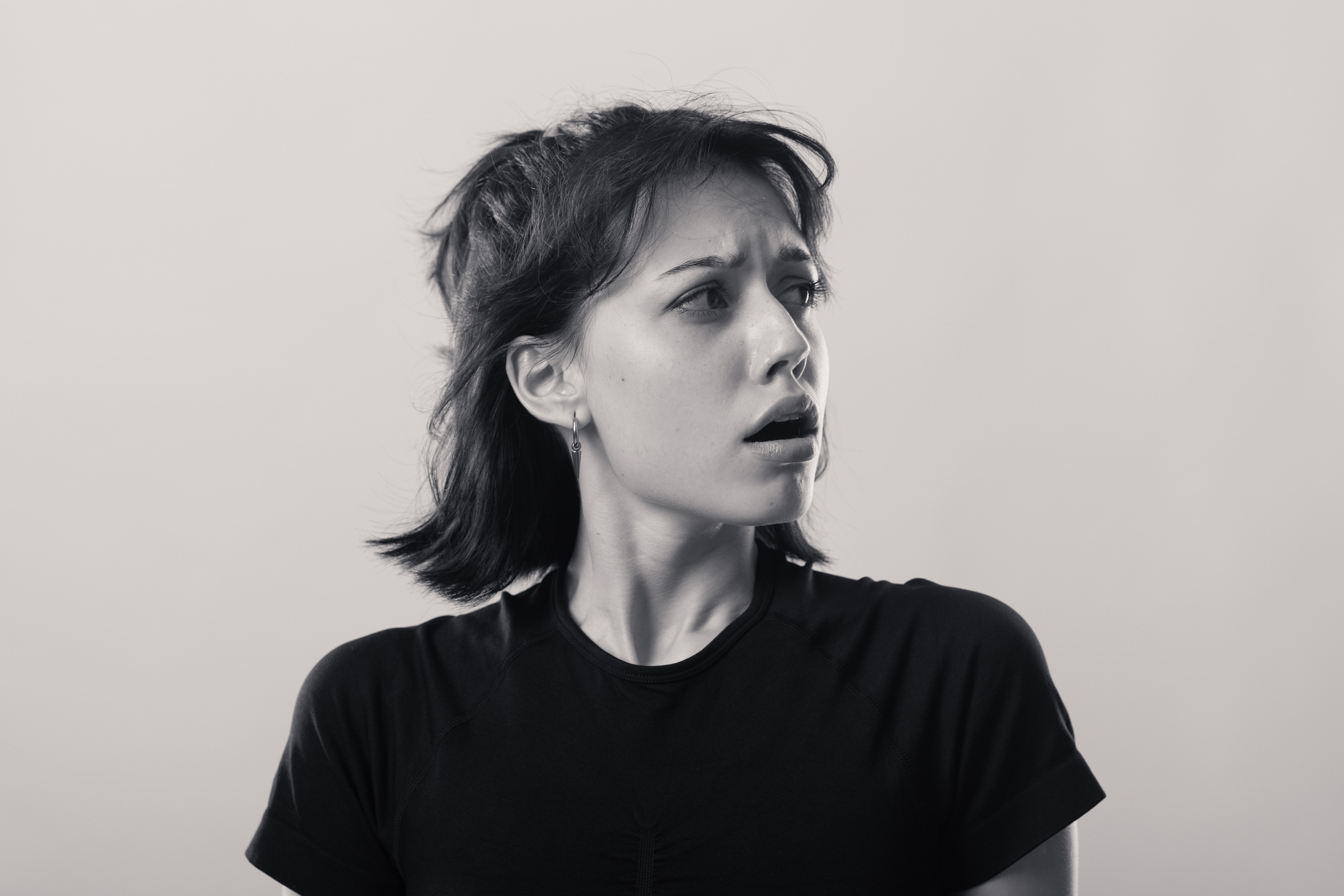 Эмоции Полины. Фотограф Кирилл Мешков Кемерово