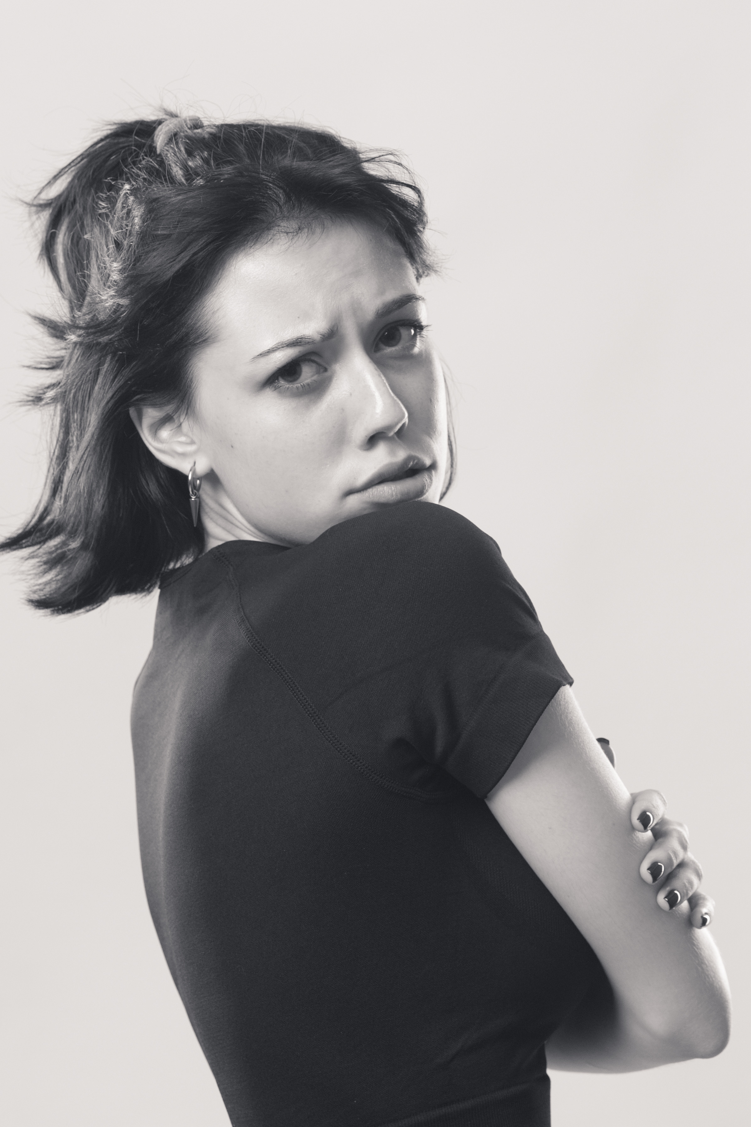 Эмоции Полины. Фотограф Кирилл Мешков Кемерово