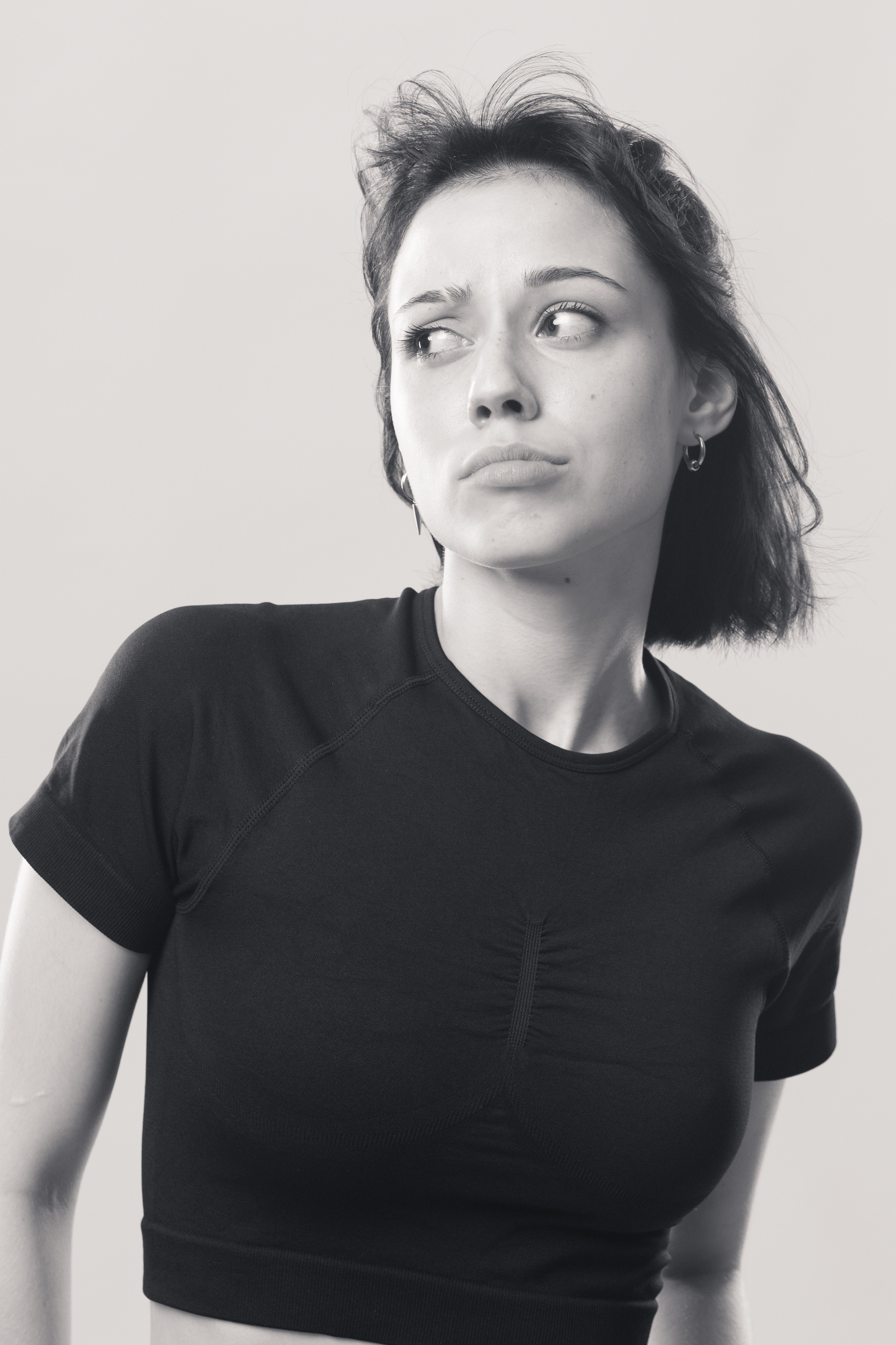 Эмоции Полины. Фотограф Кирилл Мешков Кемерово