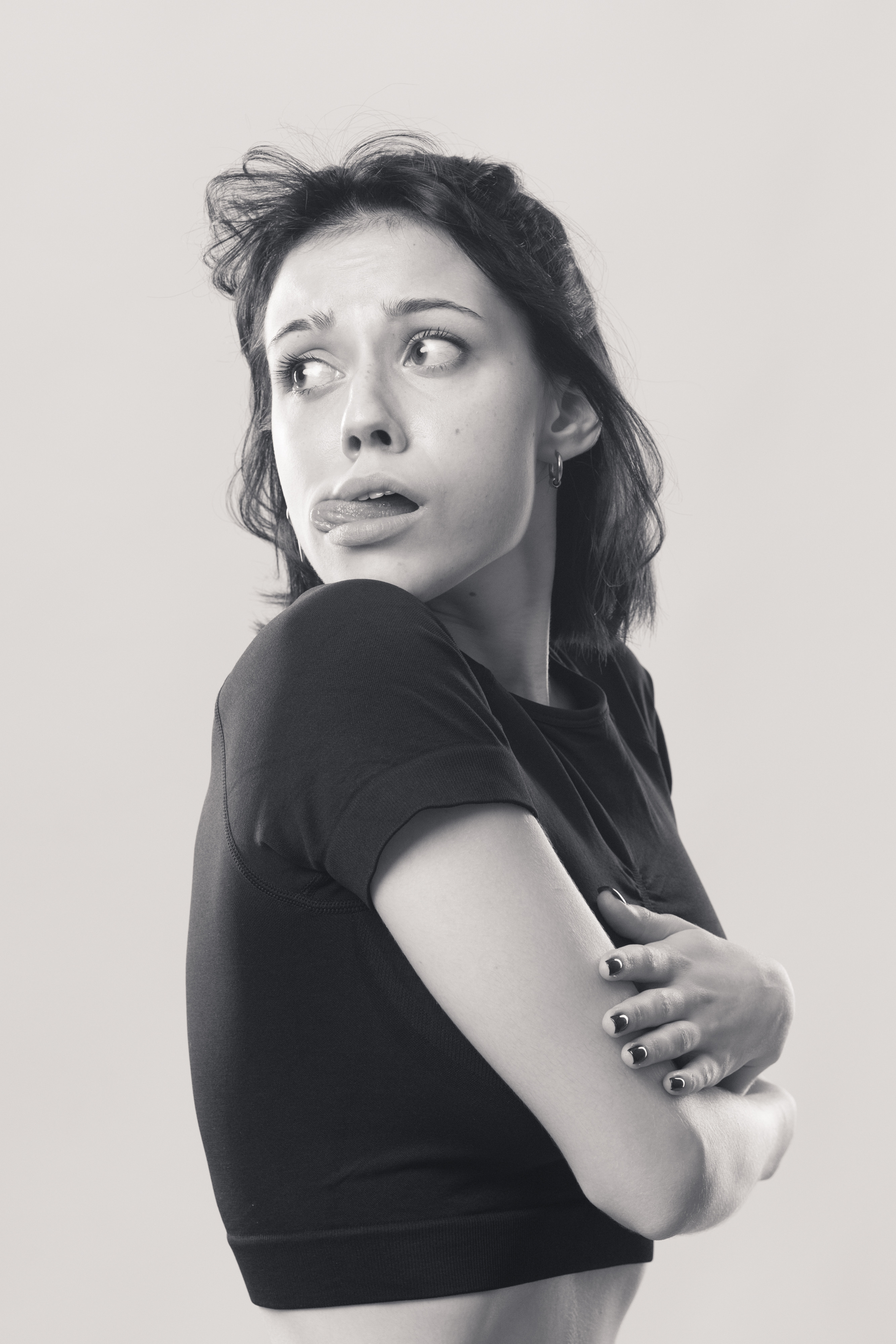 Эмоции Полины. Фотограф Кирилл Мешков Кемерово