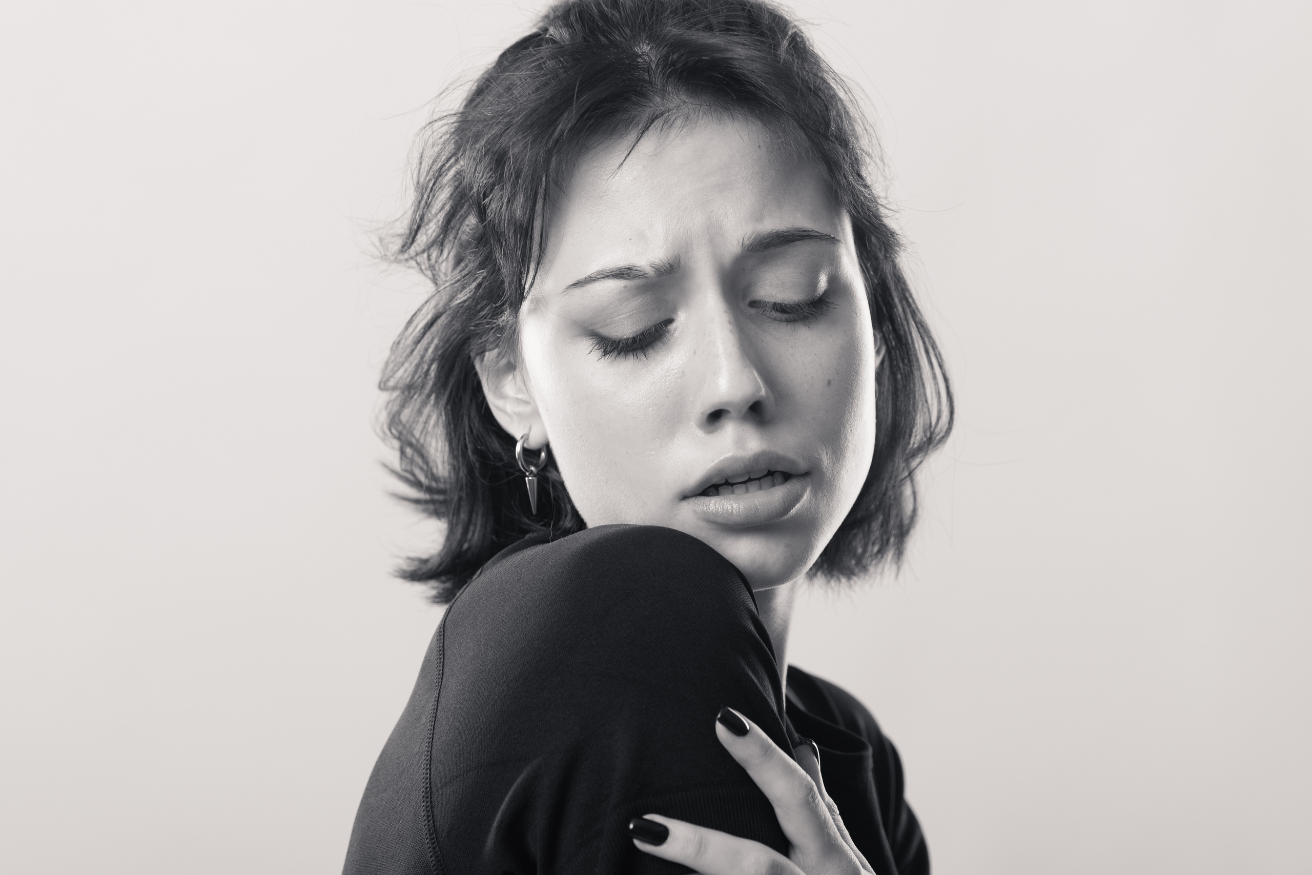 Эмоции Полины. Фотограф Кирилл Мешков Кемерово