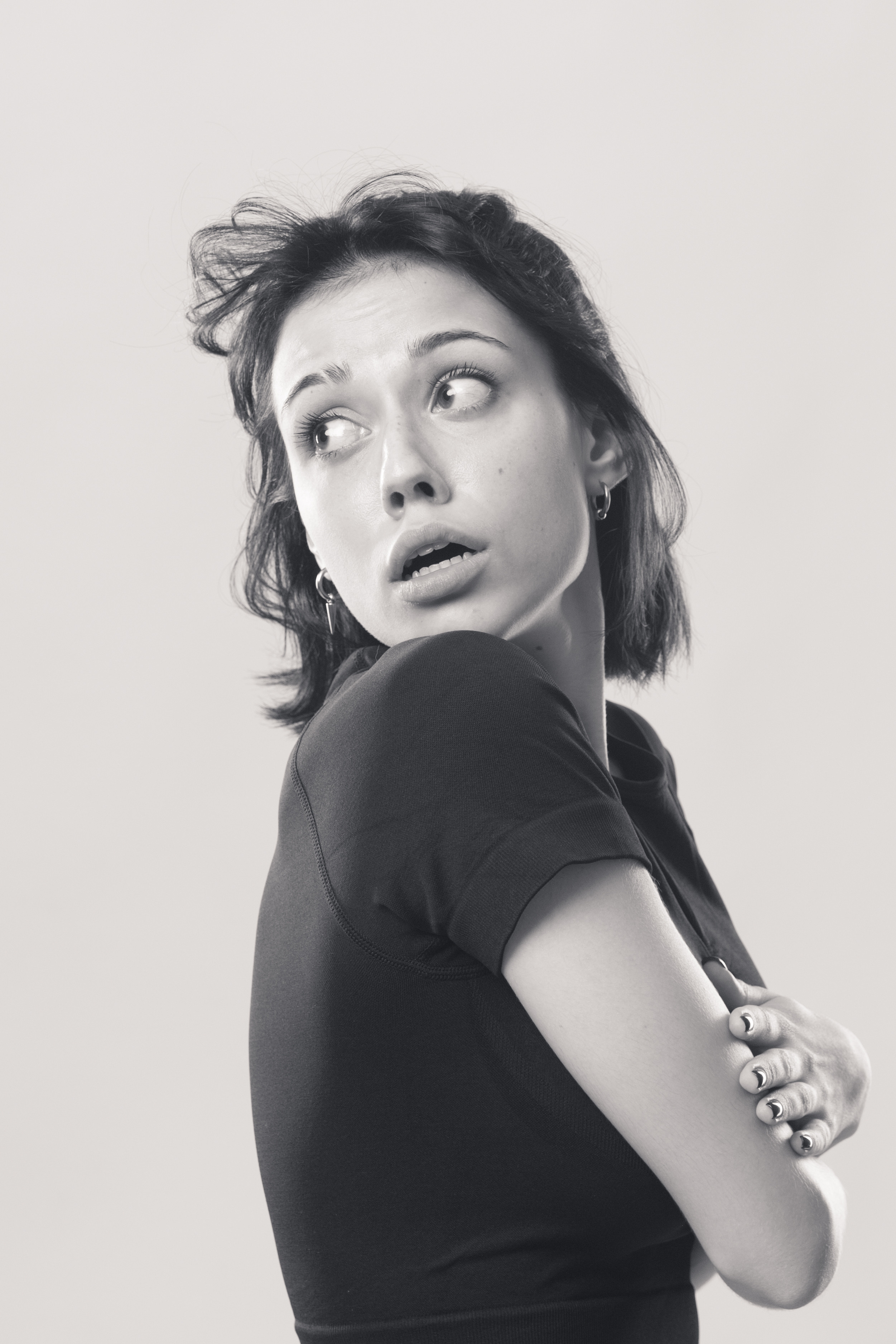 Эмоции Полины. Фотограф Кирилл Мешков Кемерово