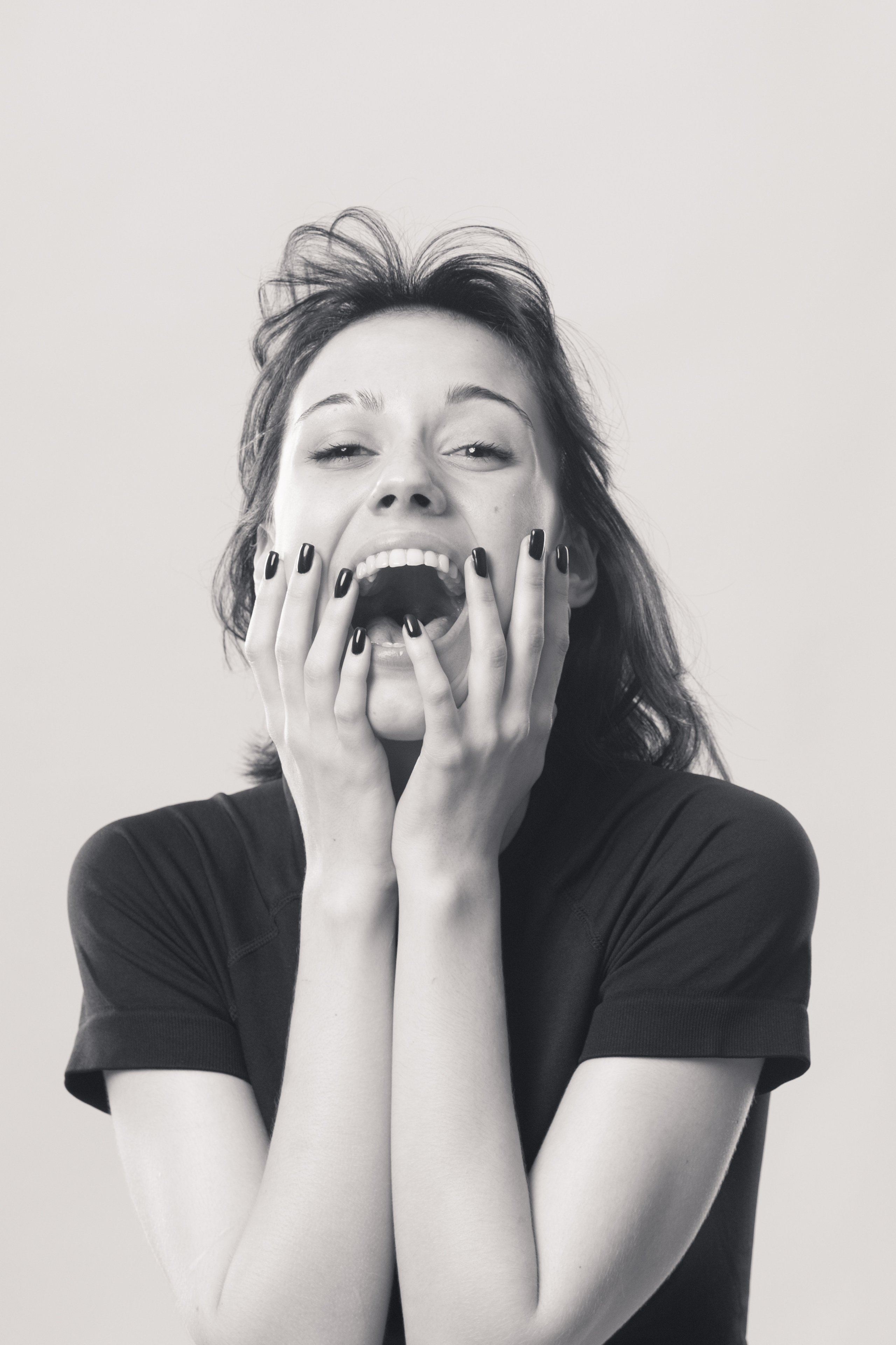 Эмоции Полины. Фотограф Кирилл Мешков Кемерово
