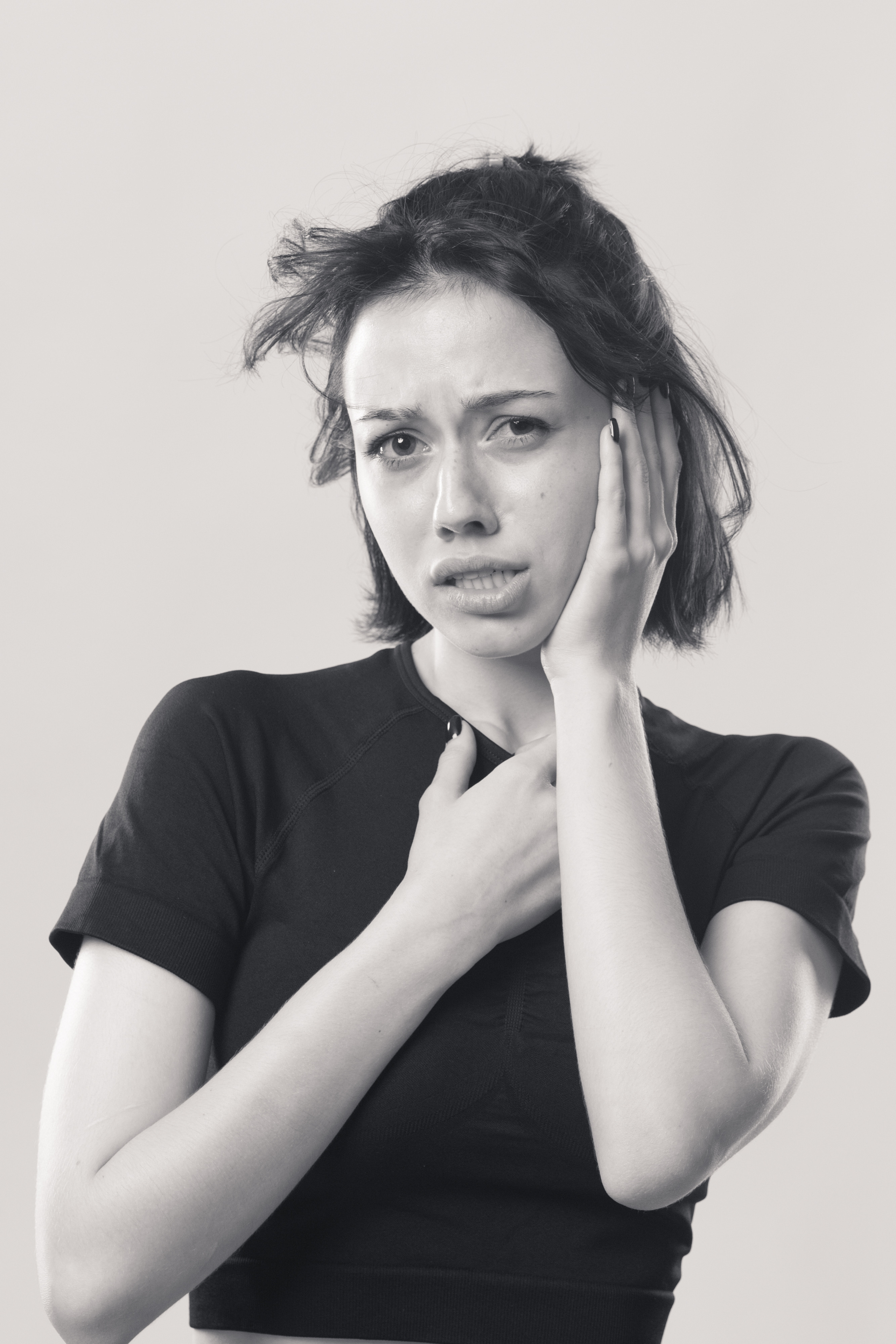 Эмоции Полины. Фотограф Кирилл Мешков Кемерово