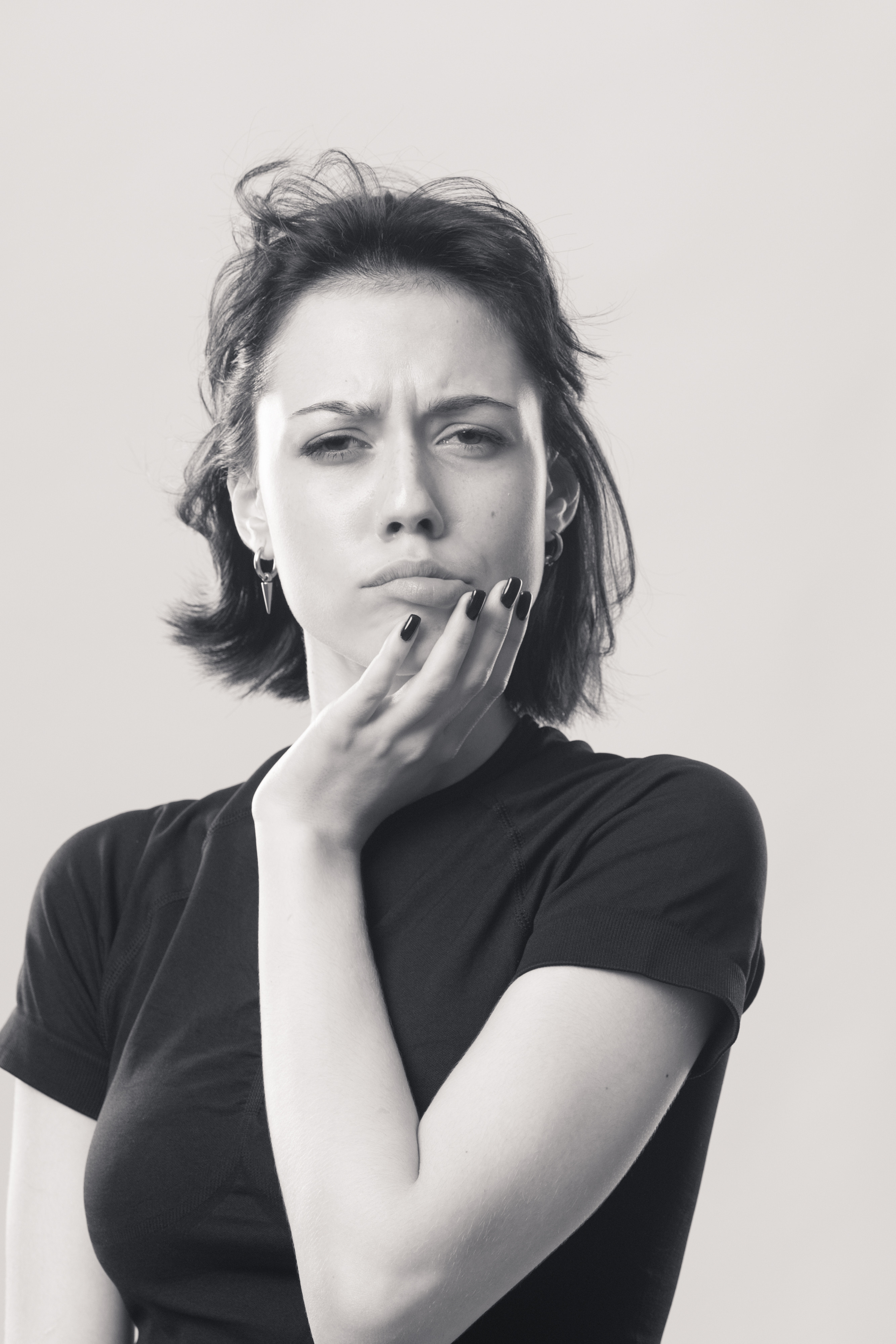 Эмоции Полины. Фотограф Кирилл Мешков Кемерово