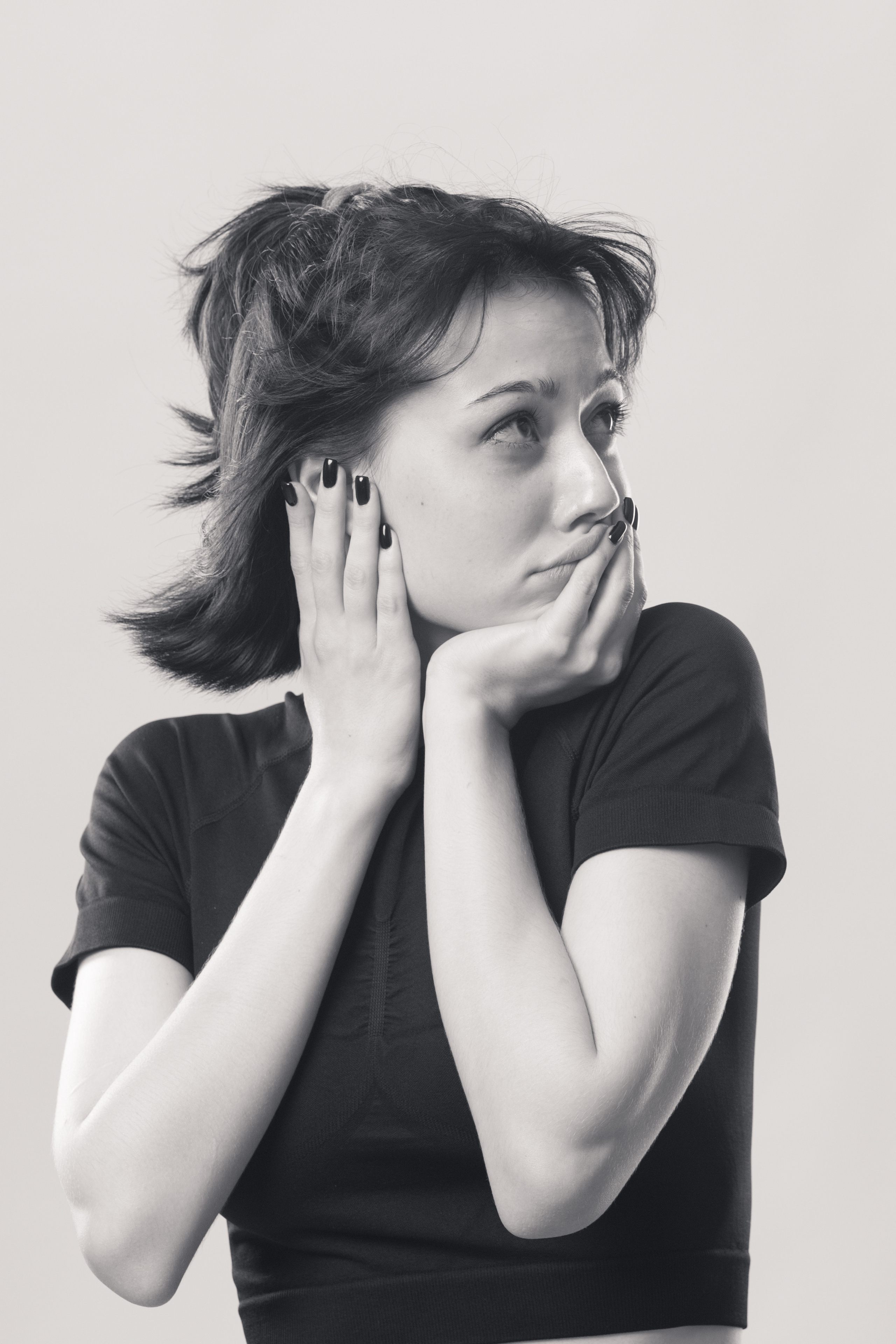 Эмоции Полины. Фотограф Кирилл Мешков Кемерово