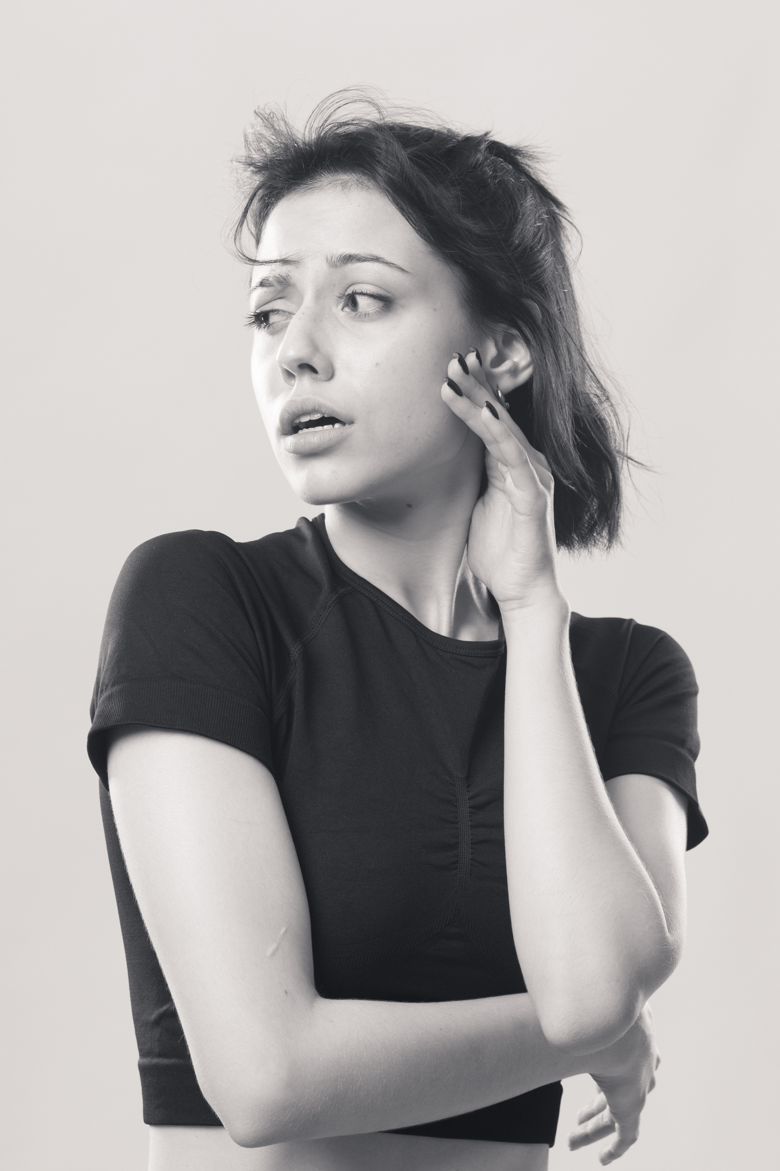 Эмоции Полины. Фотограф Кирилл Мешков Кемерово