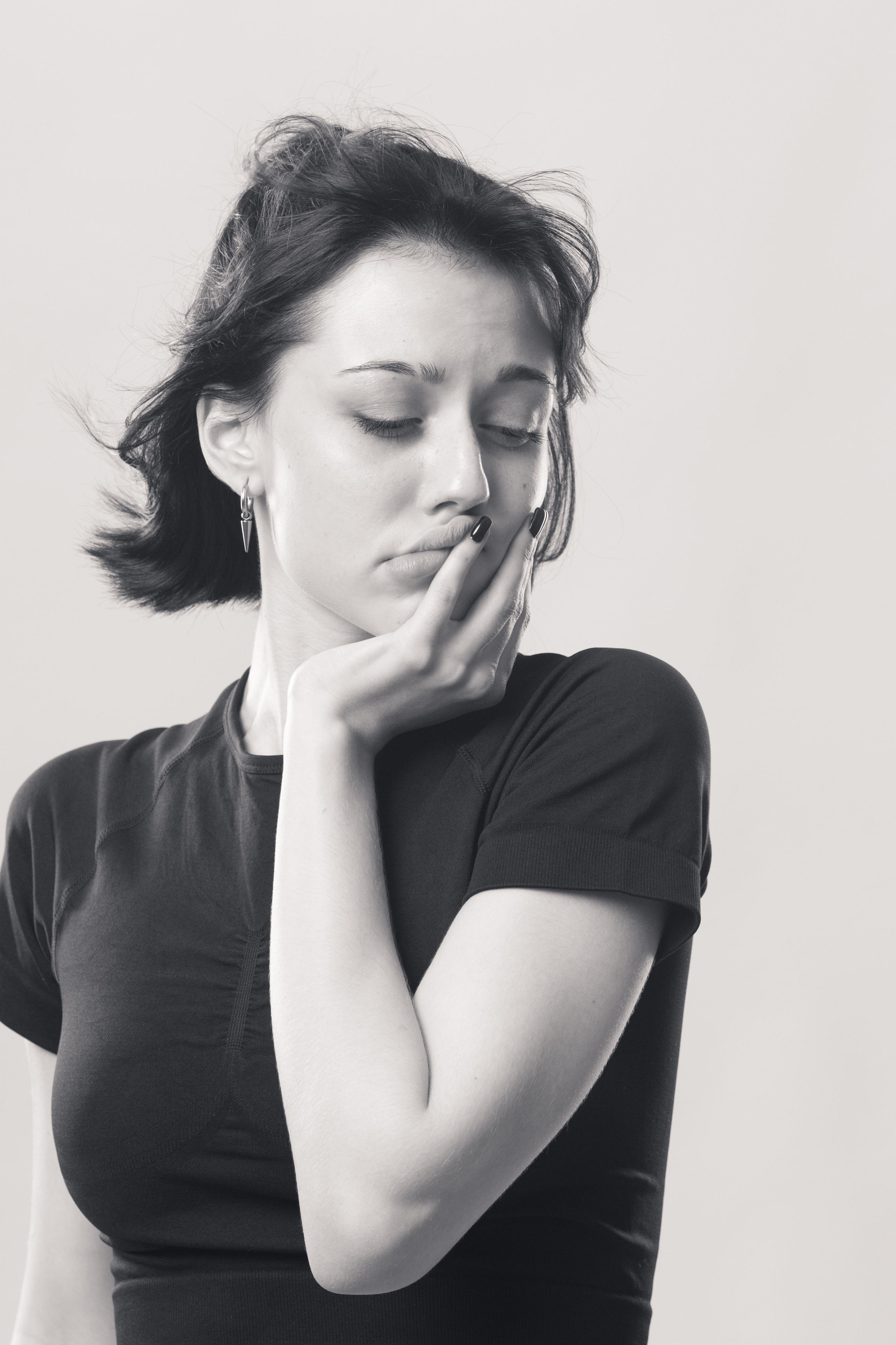 Эмоции Полины. Фотограф Кирилл Мешков Кемерово