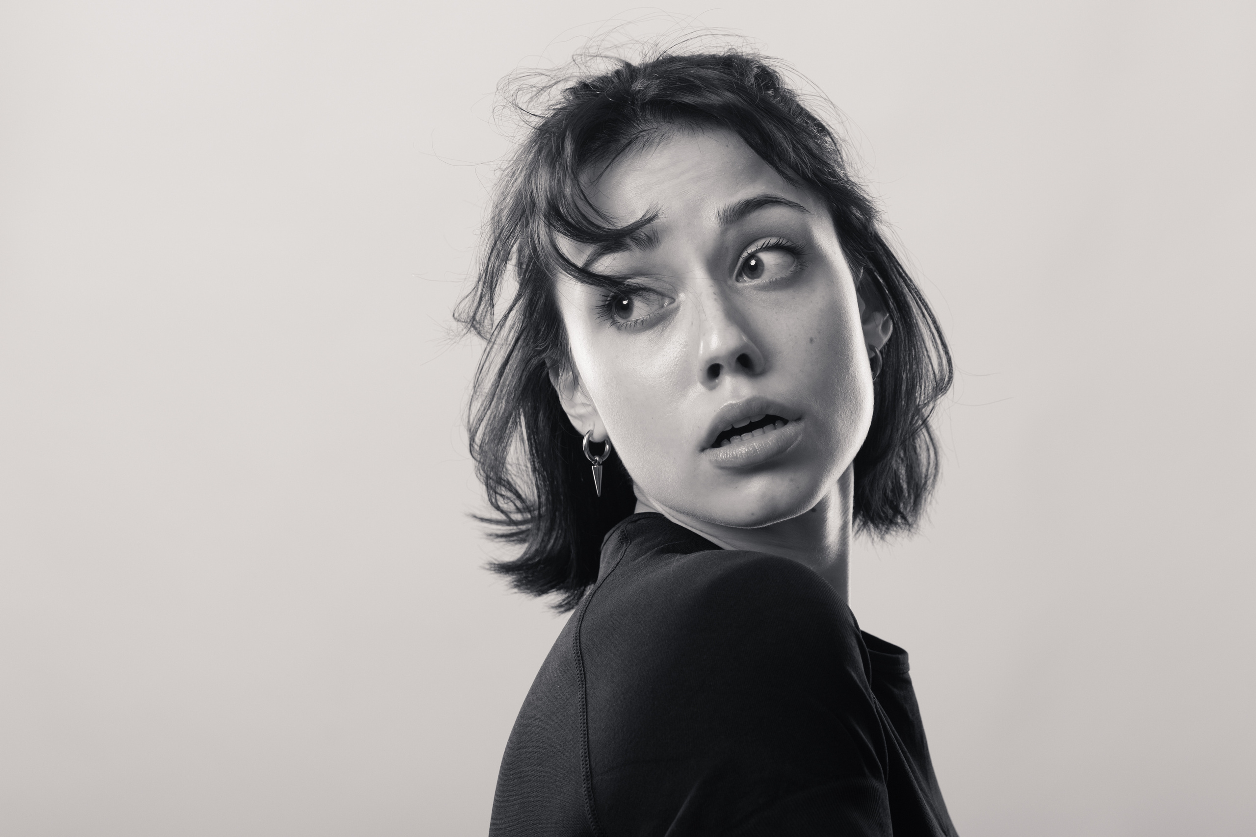 Эмоции Полины. Фотограф Кирилл Мешков Кемерово