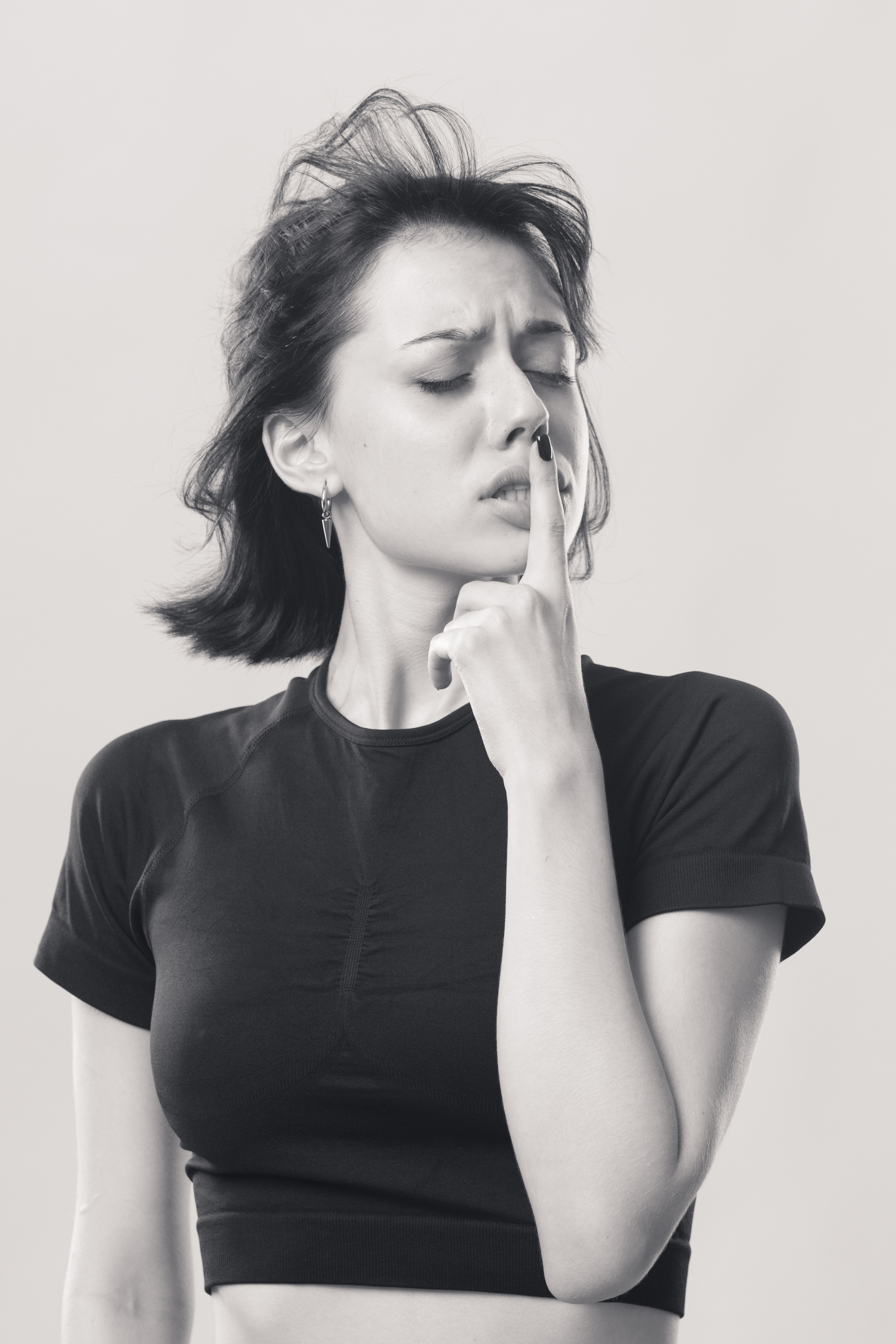 Эмоции Полины. Фотограф Кирилл Мешков Кемерово