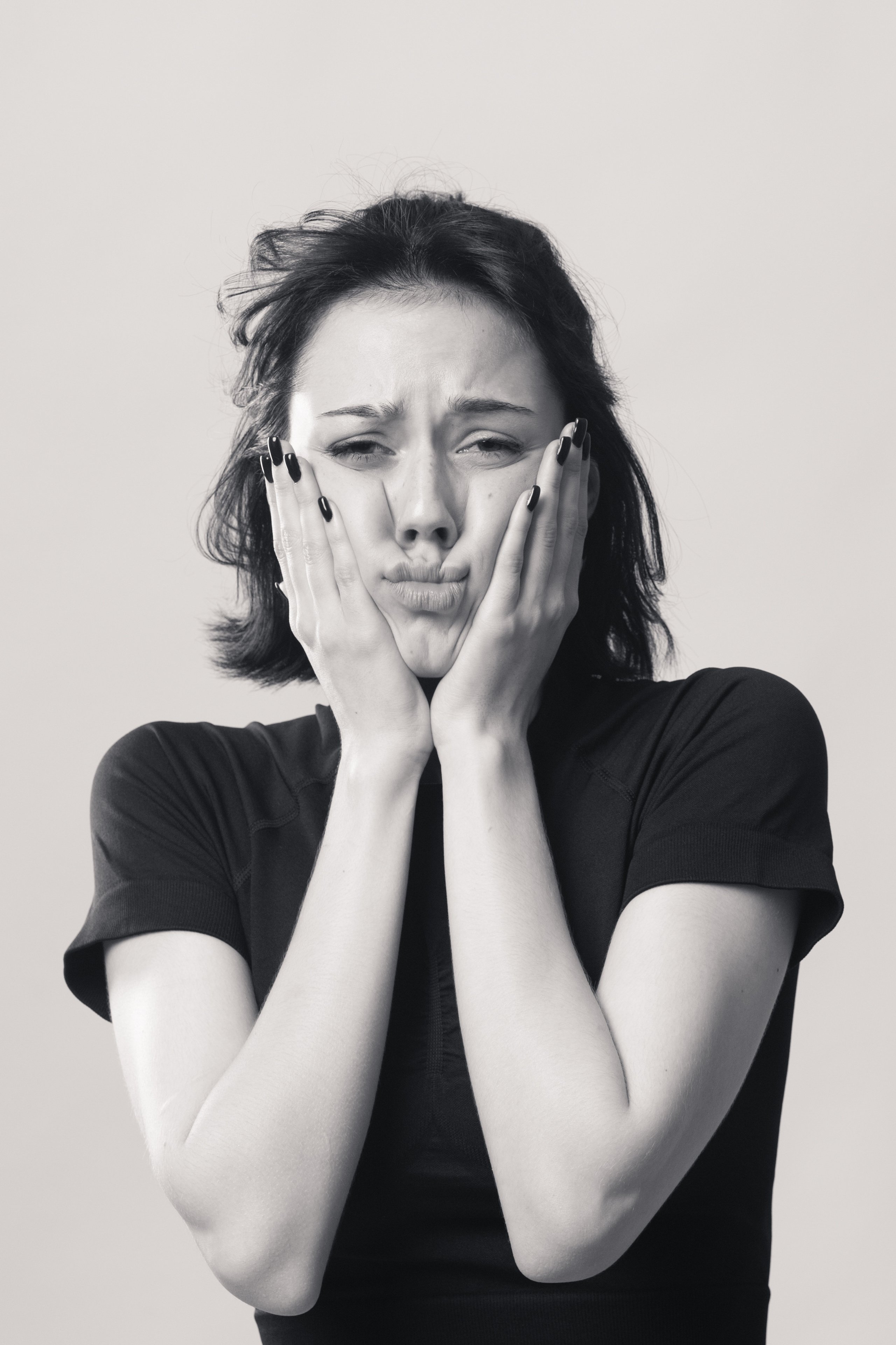 Эмоции Полины. Фотограф Кирилл Мешков Кемерово