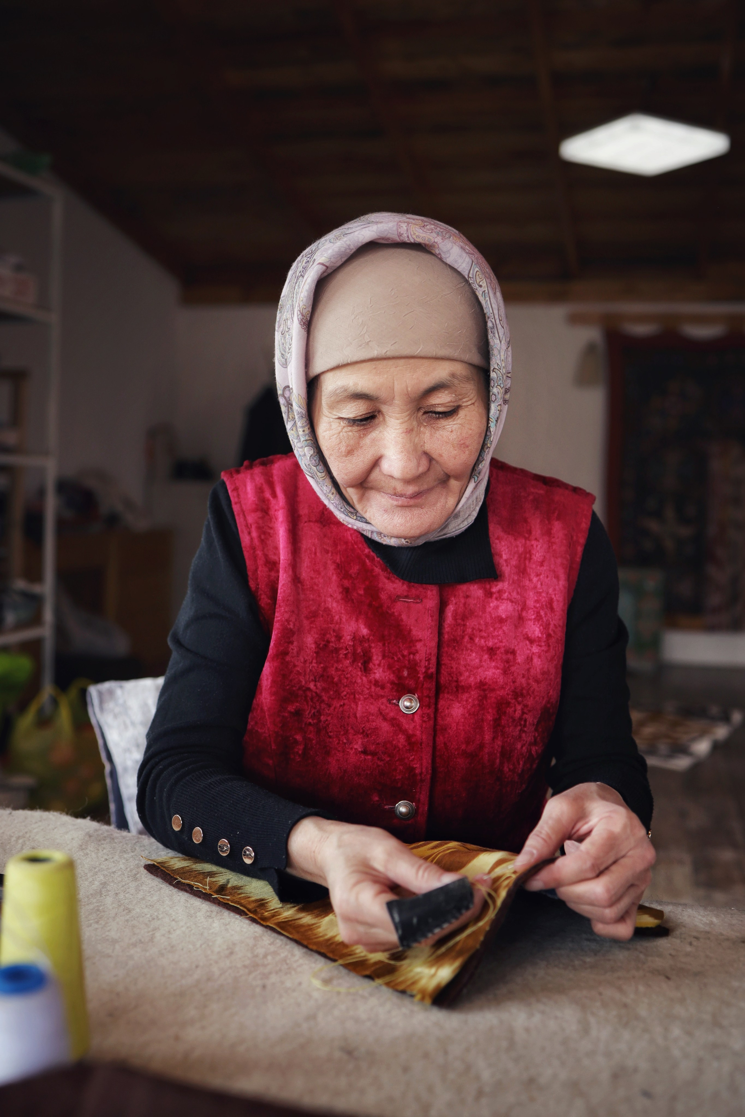 Zhanyl Baisheva, UNESCO ICH / Kyrgyzstan 2024. POLINA MÔMOT