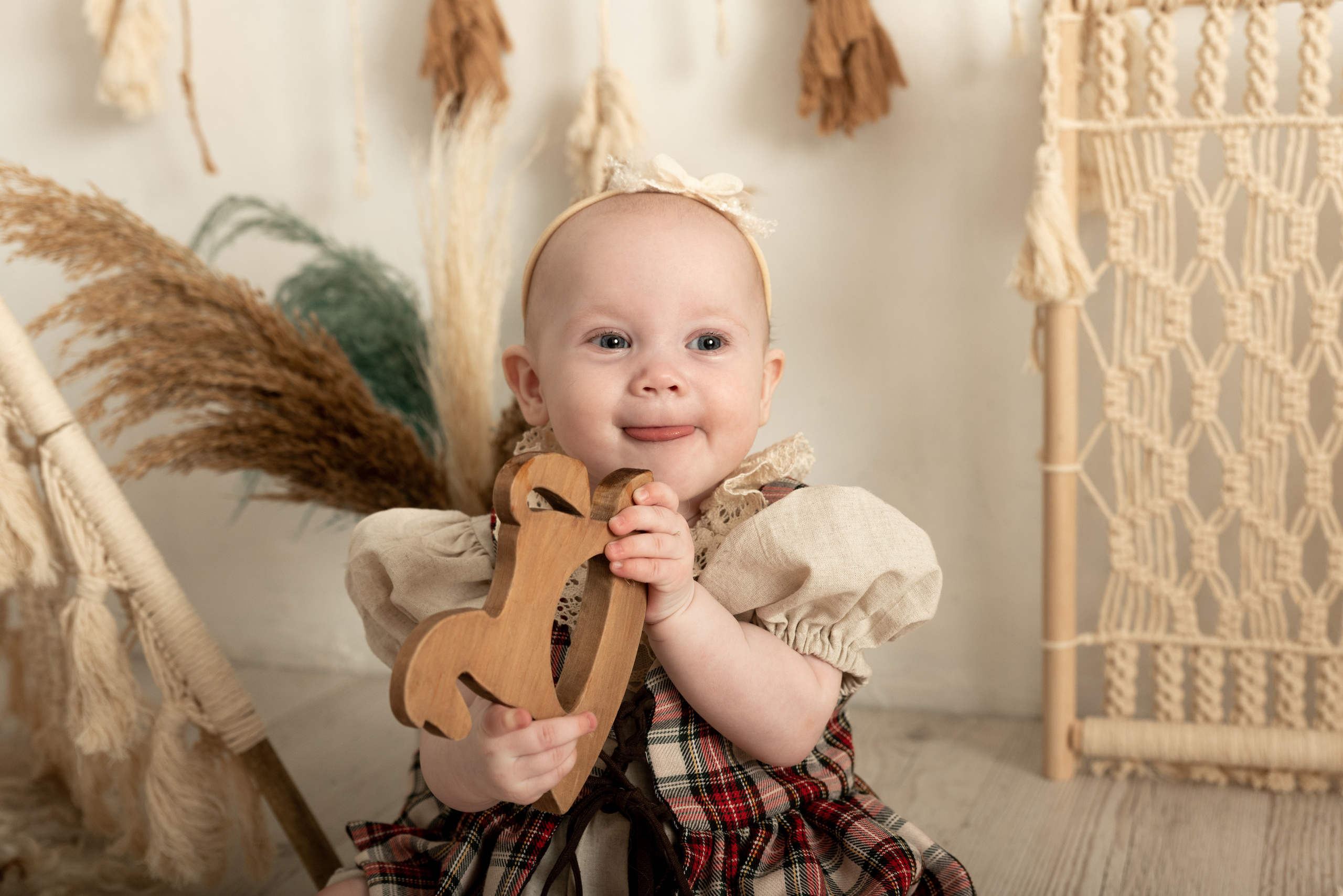 Двойняшки Варвара и Мелисса, проект «БОХО». Фотограф новорожденных в Нижневартовске Лара Курдюкова