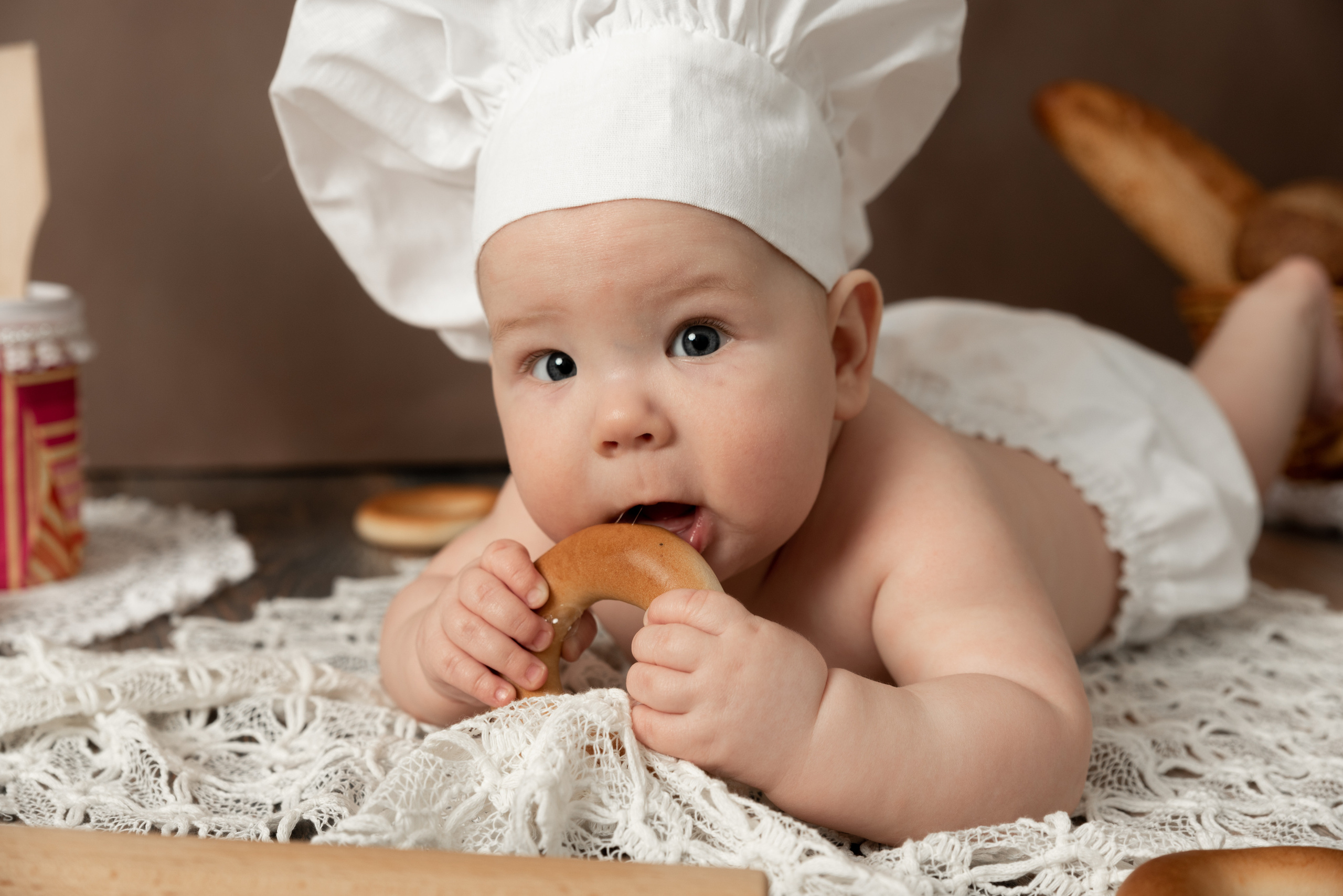 Вторая встреча с малышем Максимкой в его почти 7 месяцев. Фотограф новорожденных в Нижневартовске Лара Курдюкова