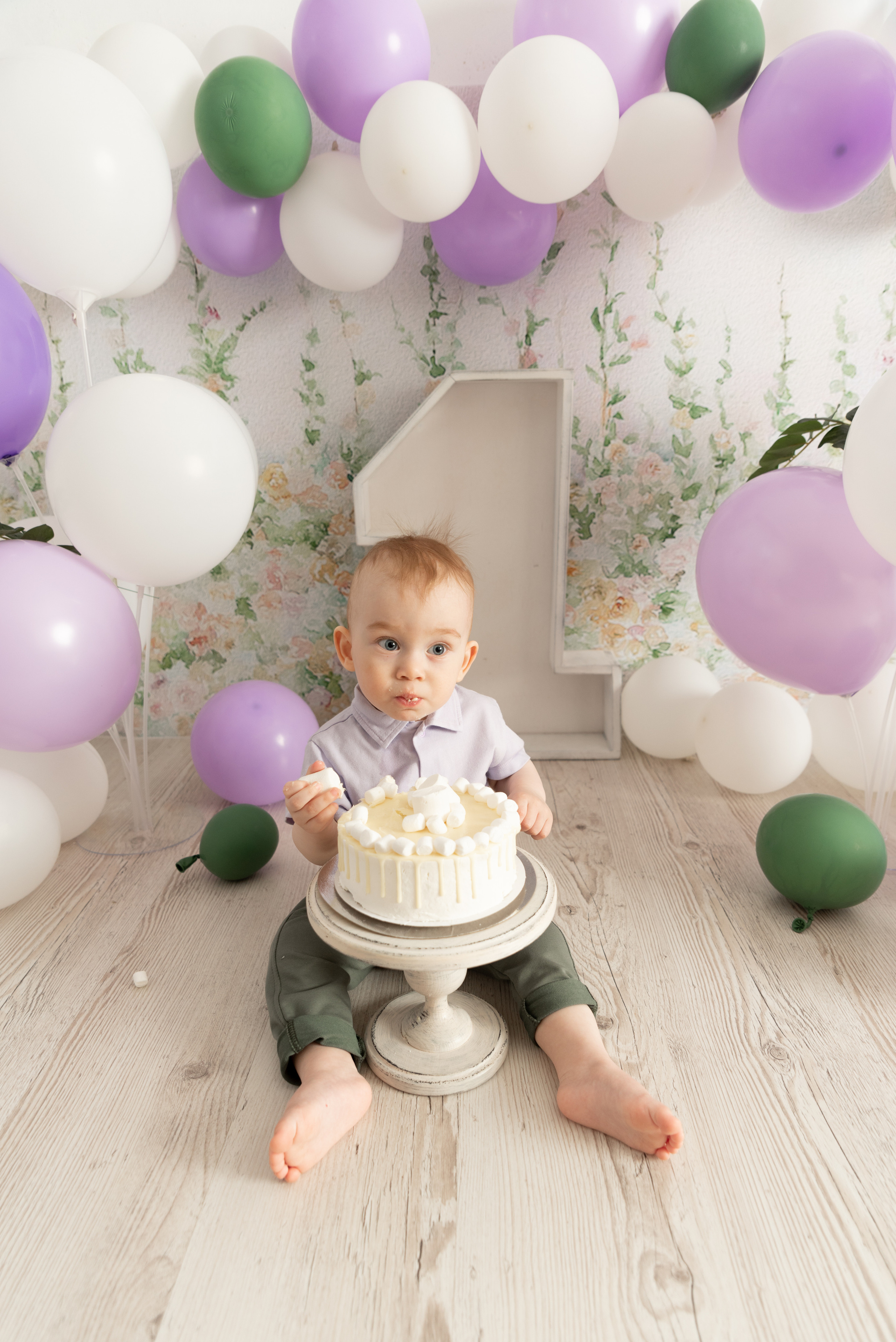 Годовасие ВСЕ включено малыш Назар. Фотограф новорожденных в Нижневартовске Лара Курдюкова