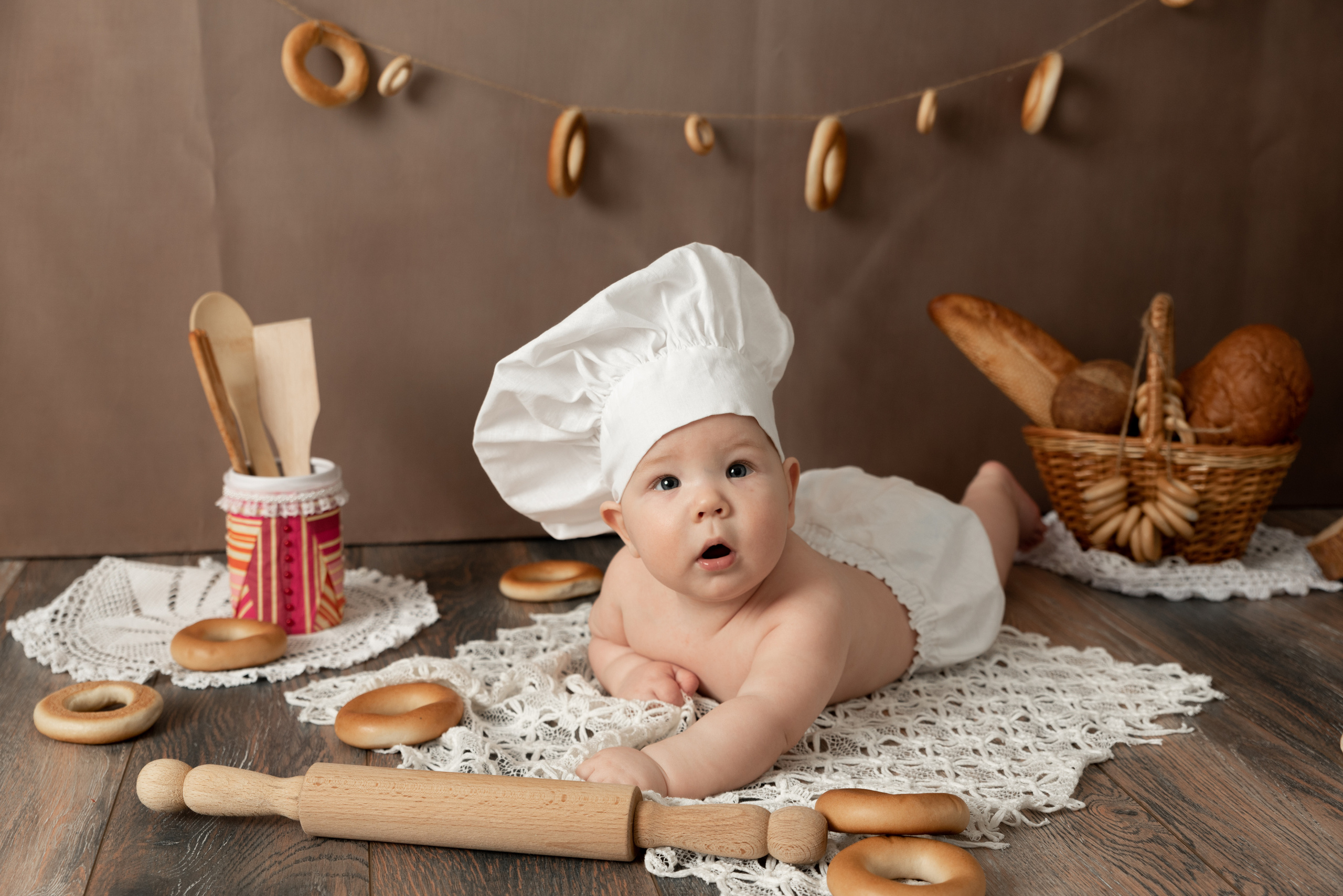 Вторая встреча с малышем Максимкой в его почти 7 месяцев. Фотограф новорожденных в Нижневартовске Лара Курдюкова