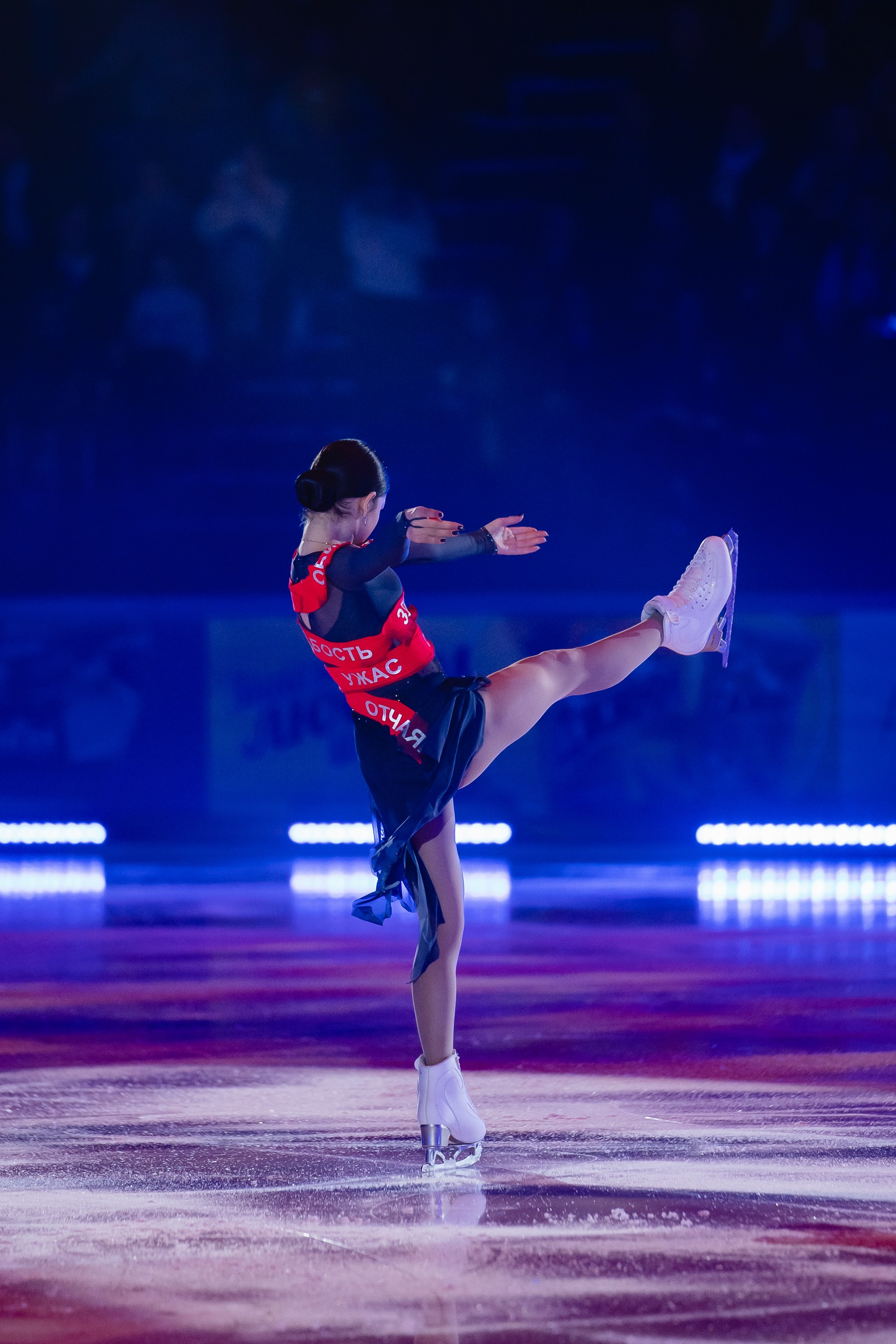 Шоу «Чемпионы на льду» в Новосибирске. Воробьева Ксения — Спортивный и танцевальный фотограф Новосибирск