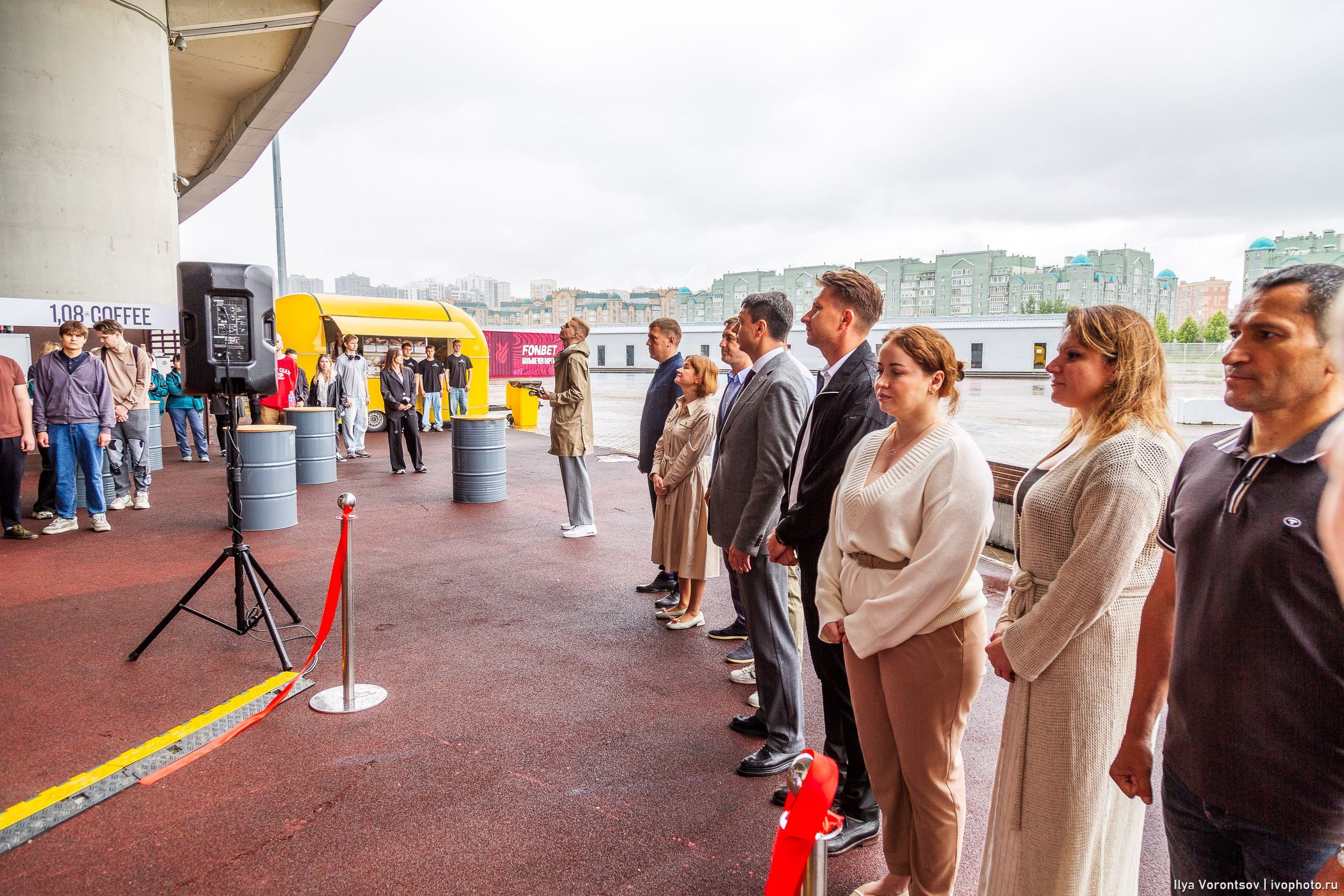 Открытие уличной площадки для полетов «Точка Взлета» в «Академии Дронов» Ак Барс Арена. Фотограф в Казани Воронцов Илья