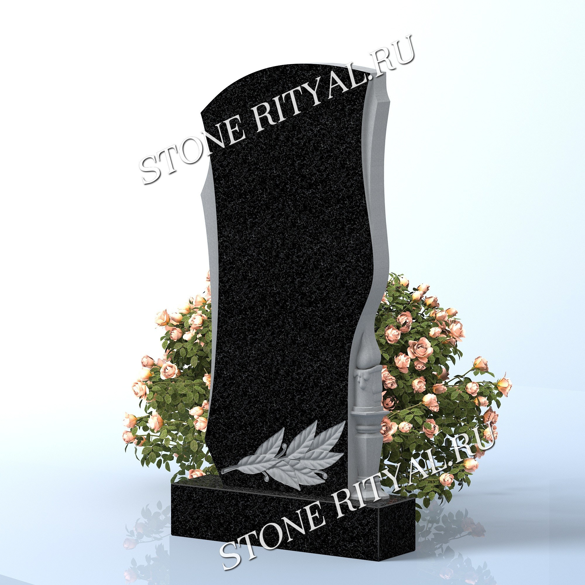 Вертикальные памятники фигурные. Изготовление и установка памятников в Москве и МО