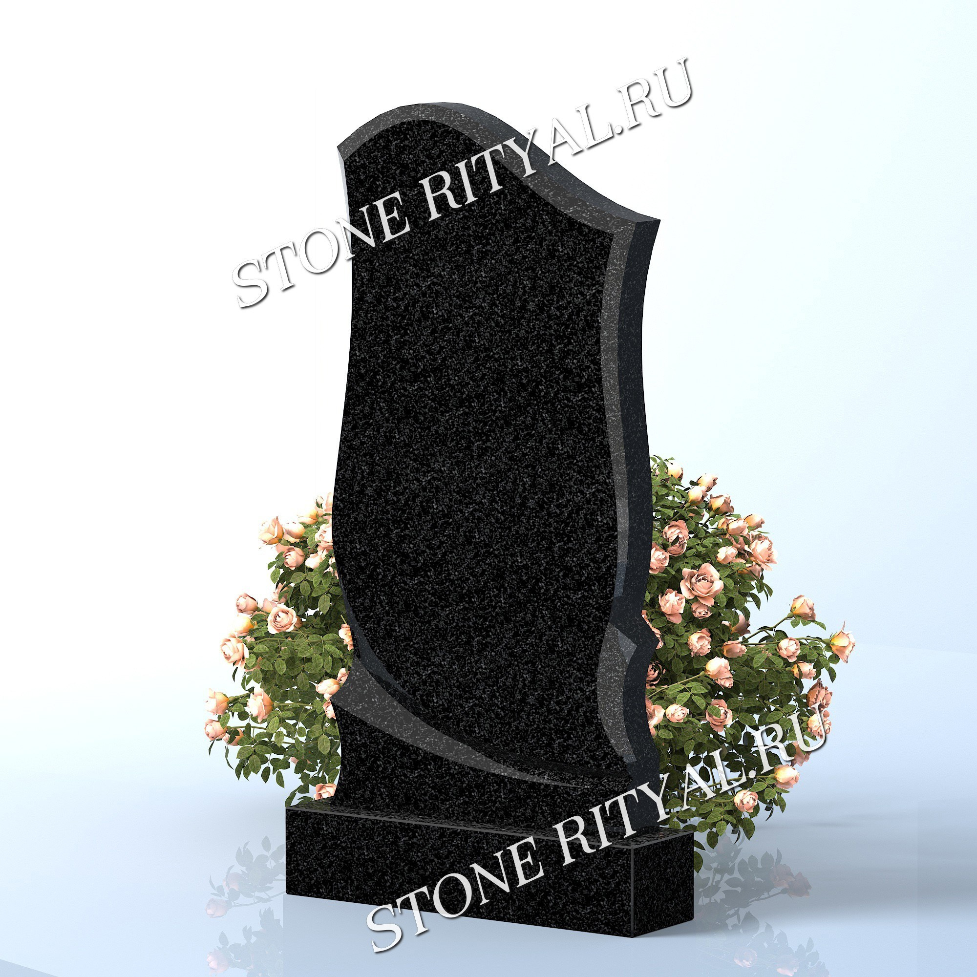 Вертикальные памятники прямые. Изготовление и установка памятников в Москве и МО