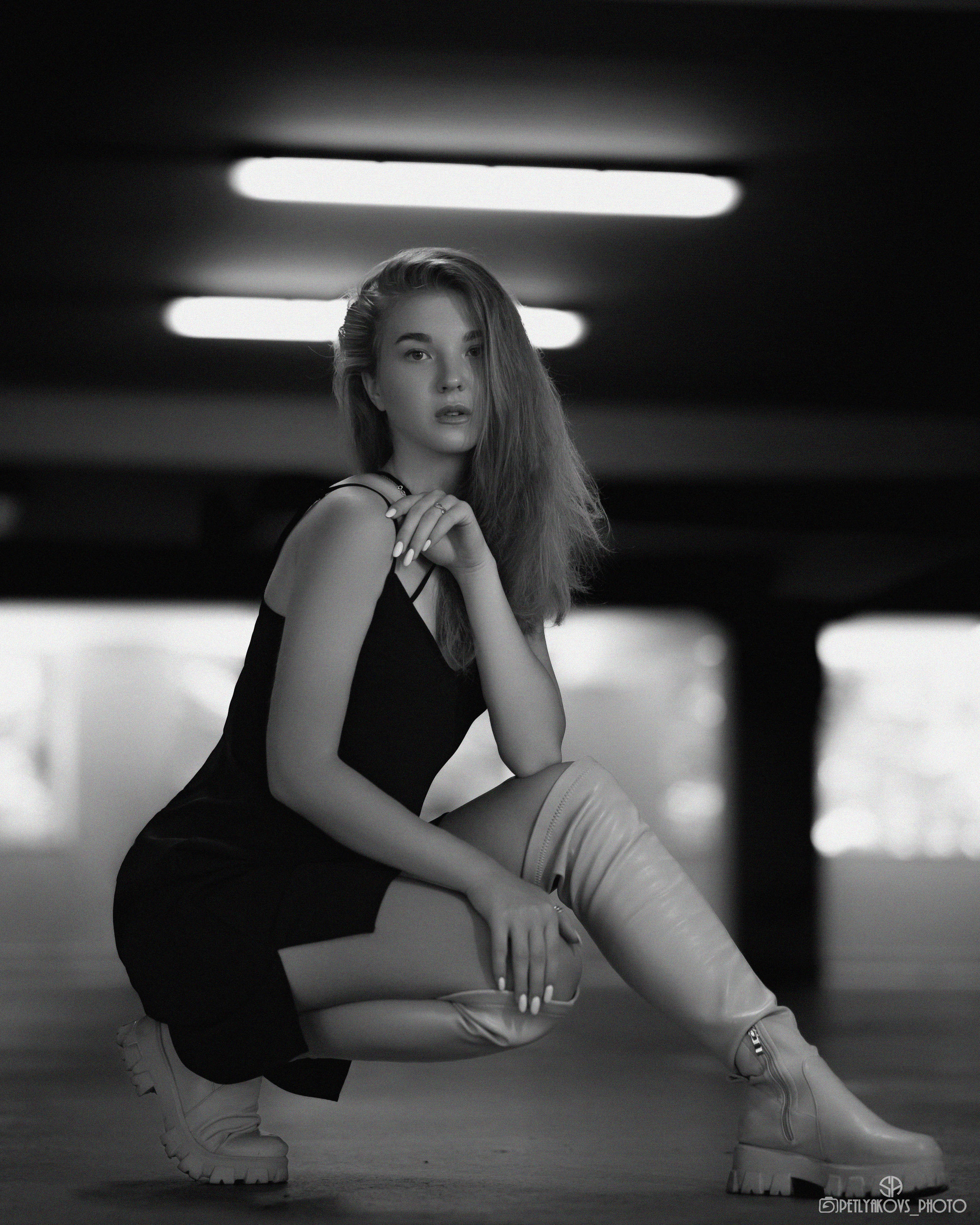 Фотосессия на парковке Freestyle роза Хутор