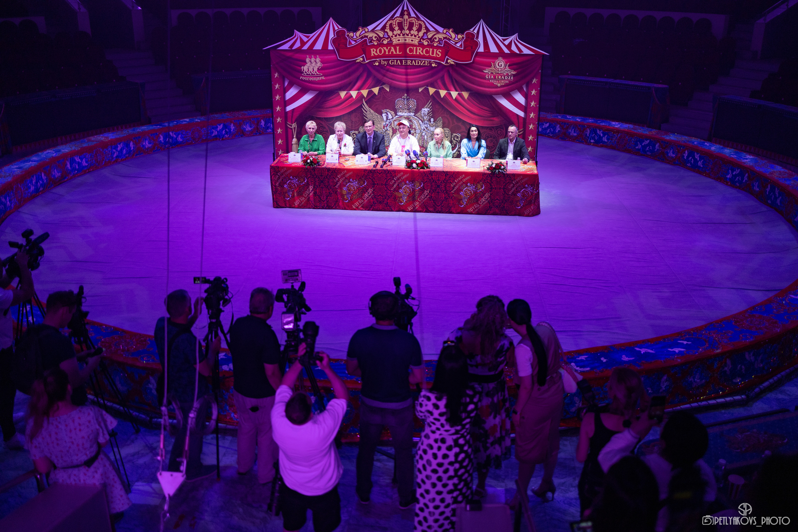 Пресс-конференция циркового шоу Гии Эрадзе «5 континентов». Фотограф, видеограф Пятигорск, Ставрополь, Ессентуки, Petlyakovs_photo